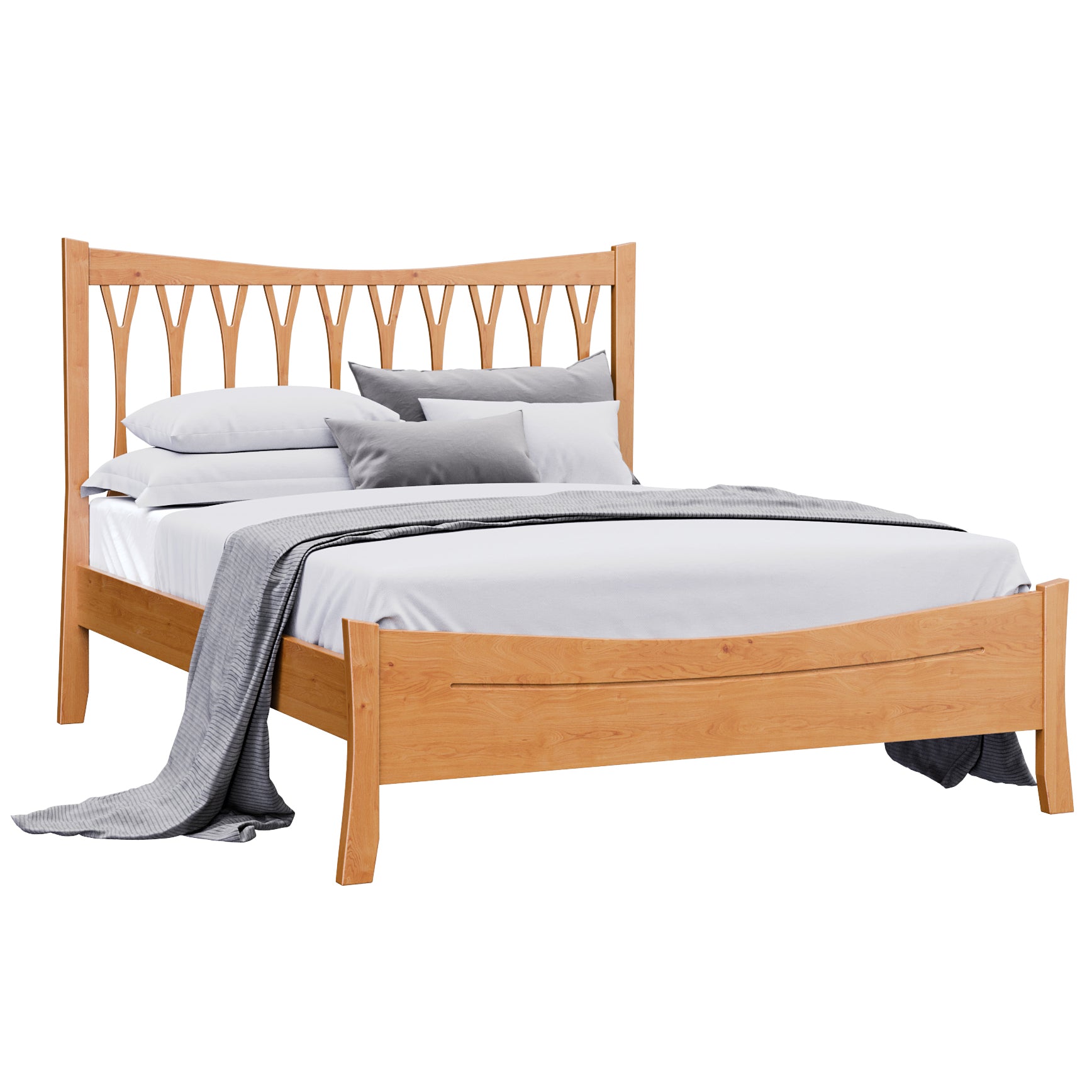 Armstrong Wishbone Bed Low Footboard
