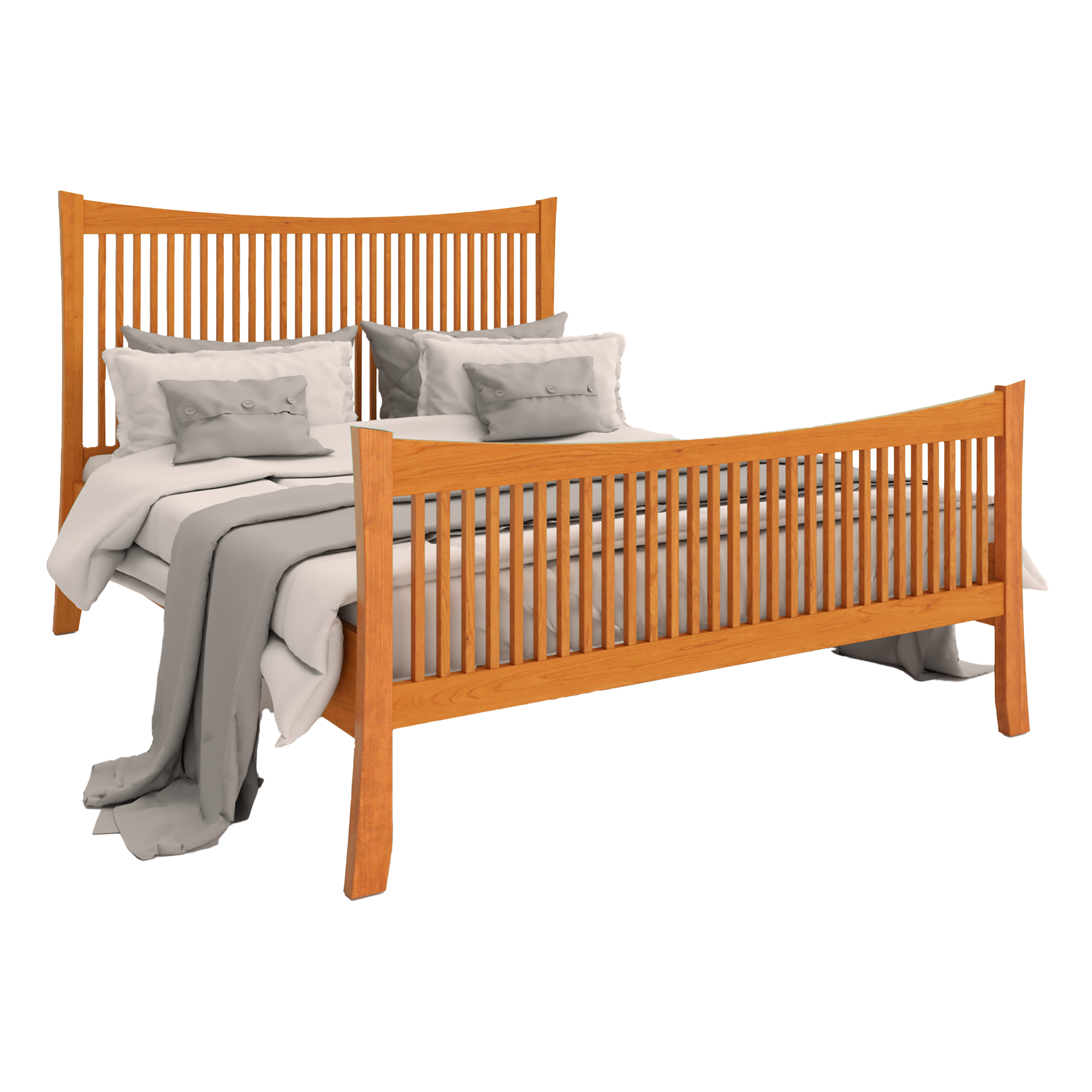 Armstrong Spindle Bed High Footboard