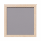 Maple wall mirror solid wood frame Shaker bedroom mirror