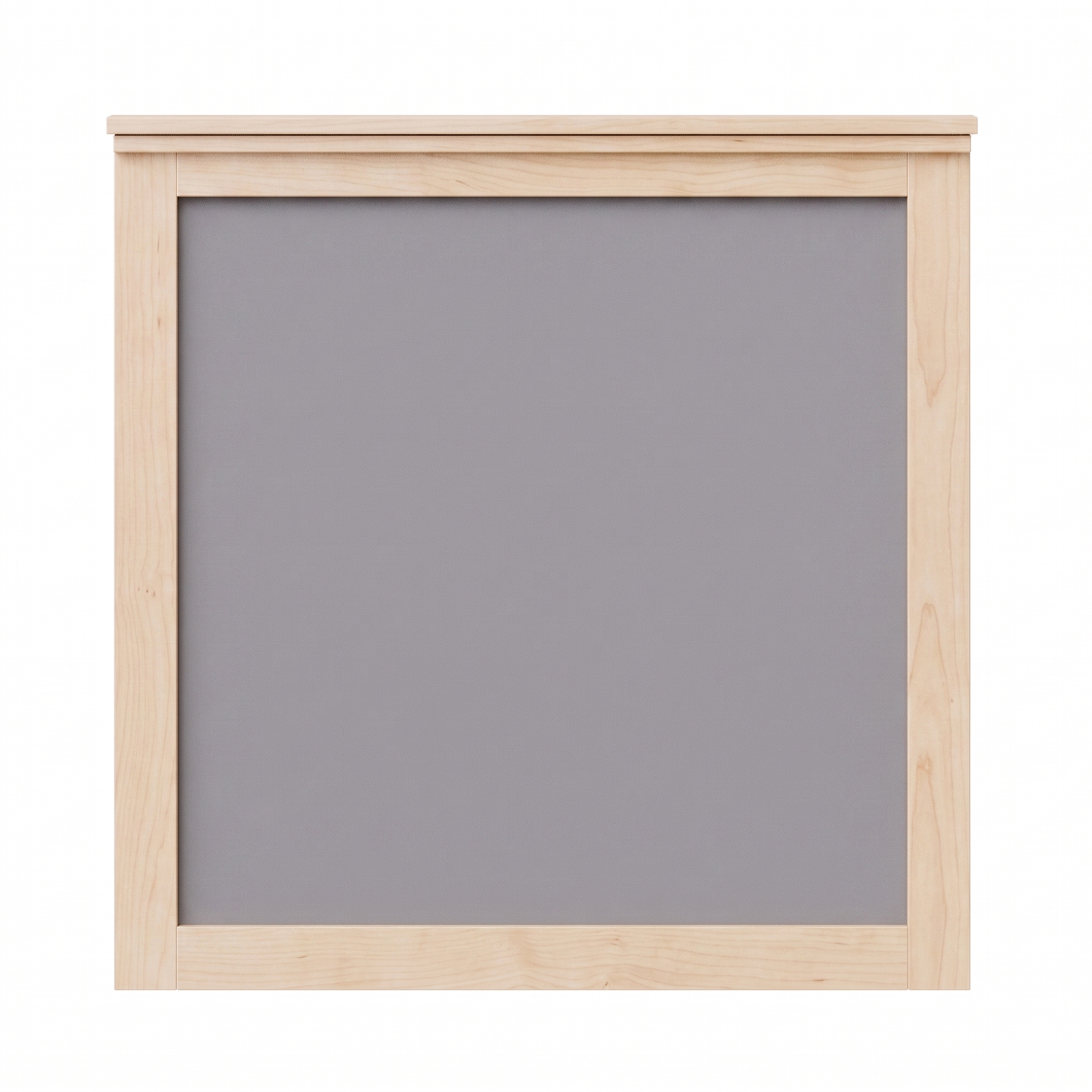 Maple wall mirror solid wood frame Shaker bedroom mirror