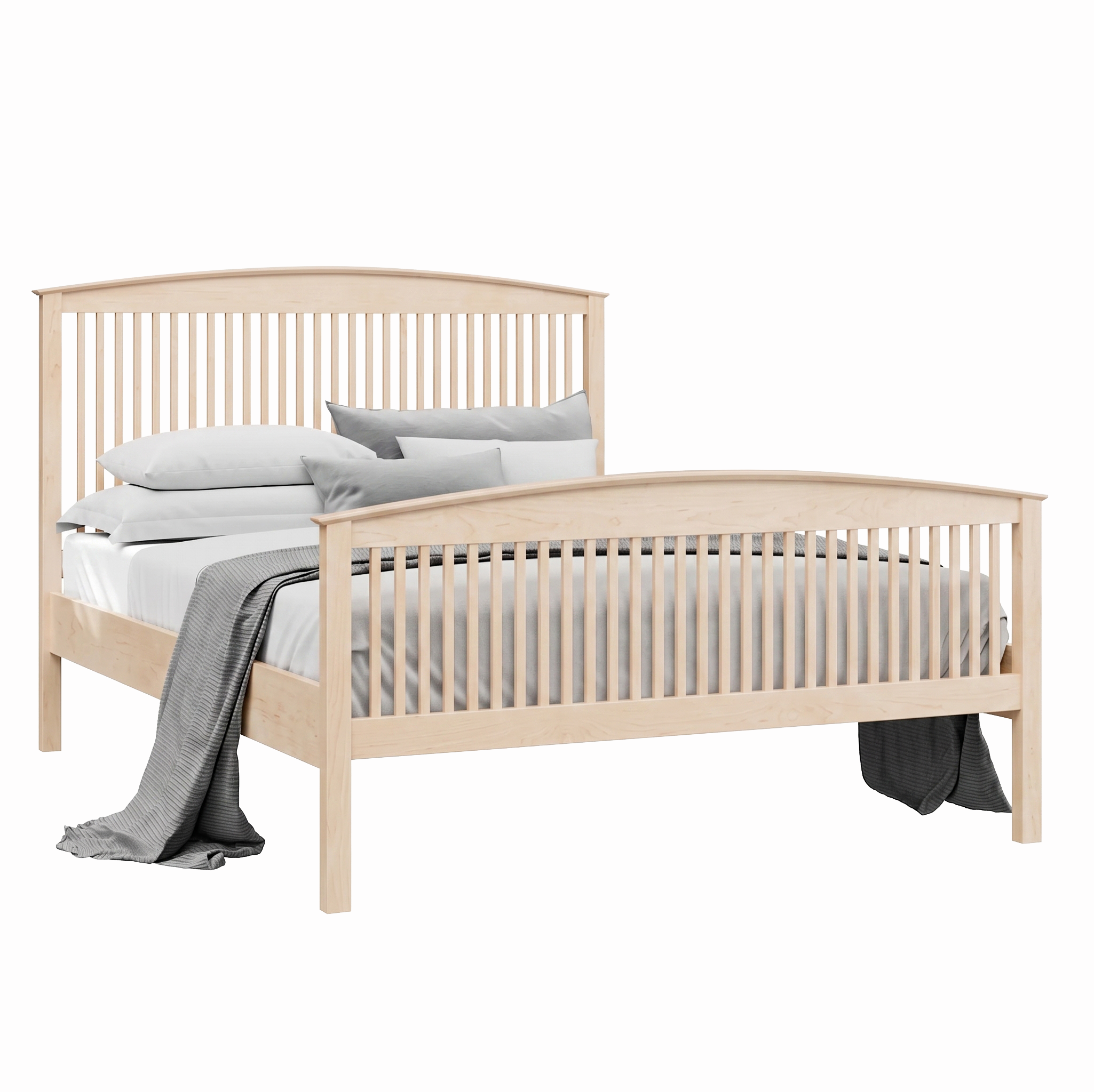 Addison Spindle Bed High Footboard