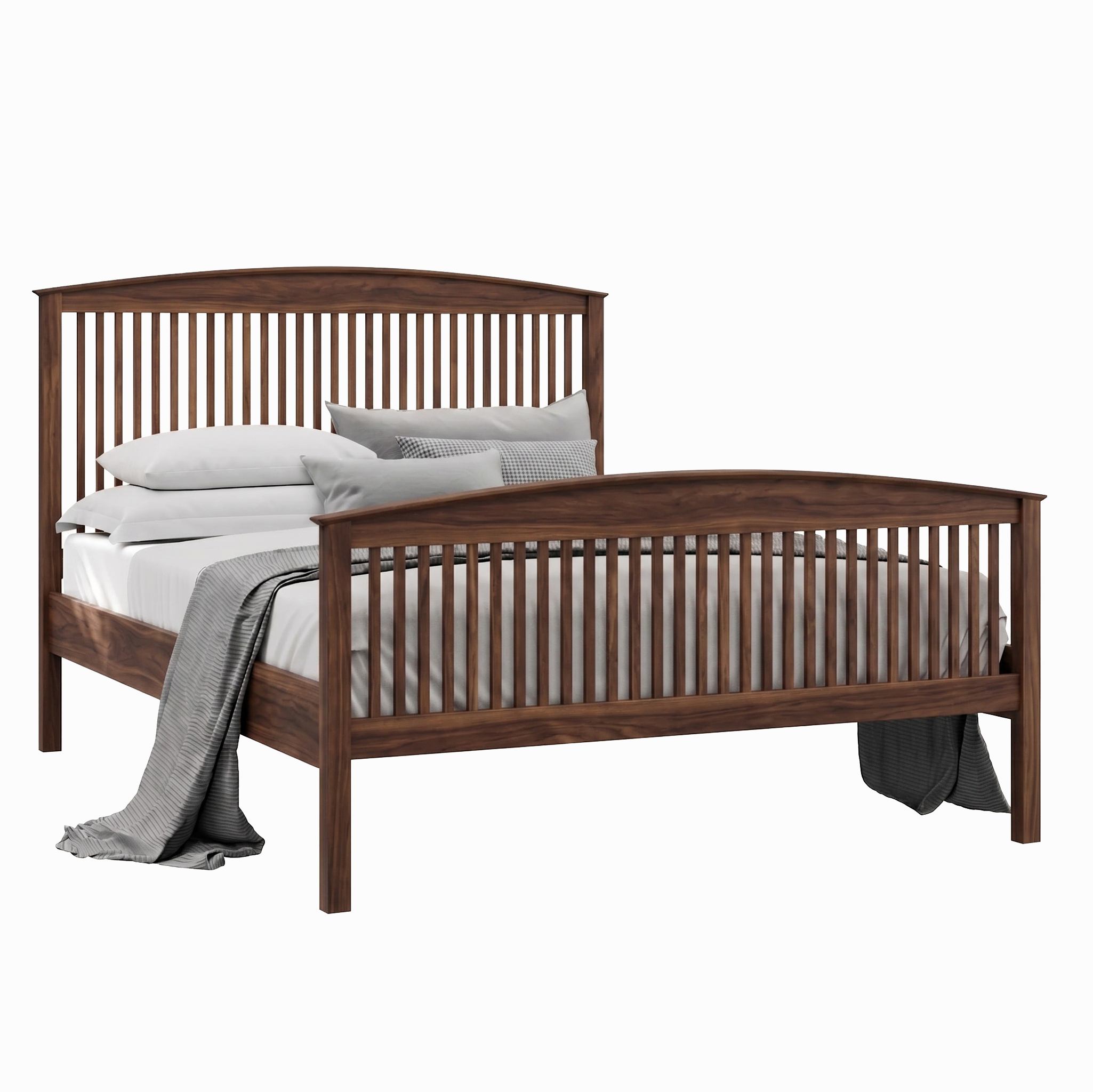 Addison Spindle Bed High Footboard
