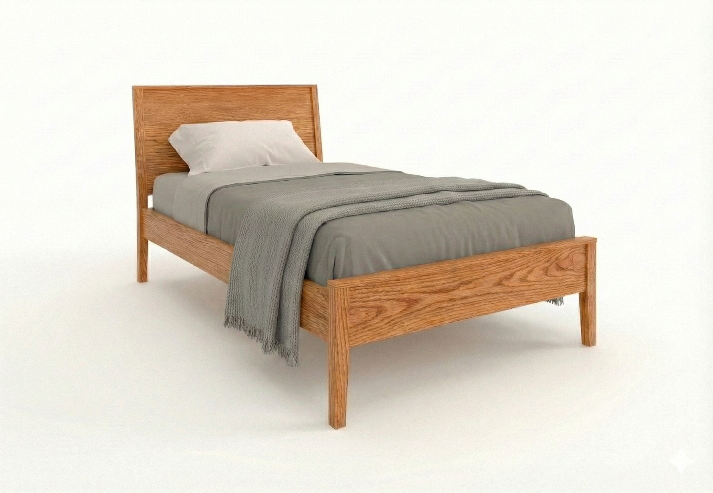 Allen Panel Bed Low Footboard