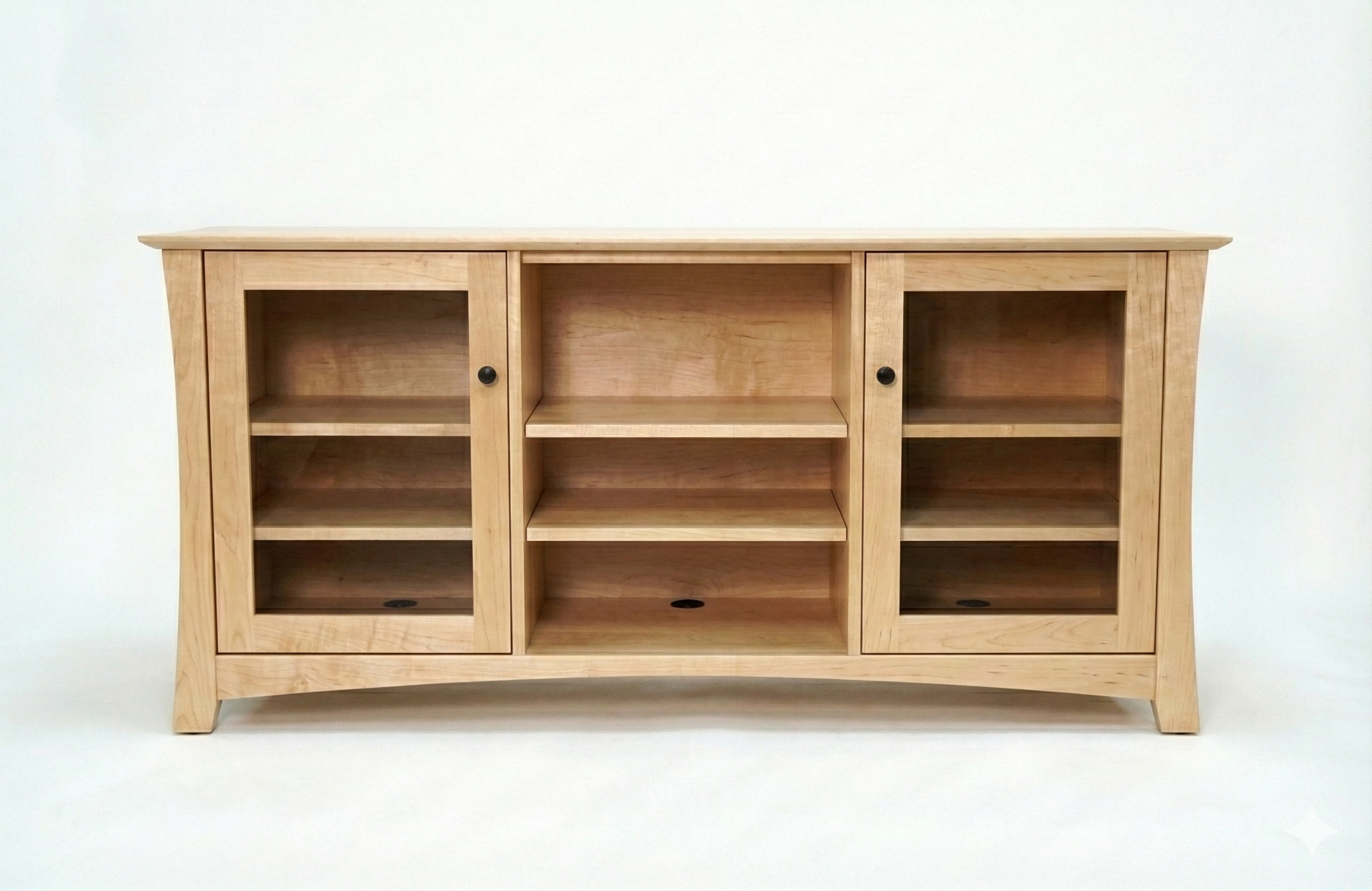 60" Mid Century Modern TV Console