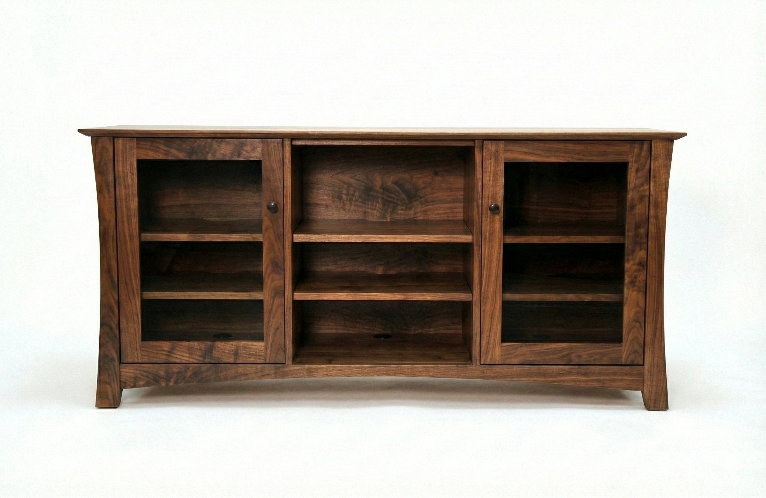 60" Mid Century Modern TV Console