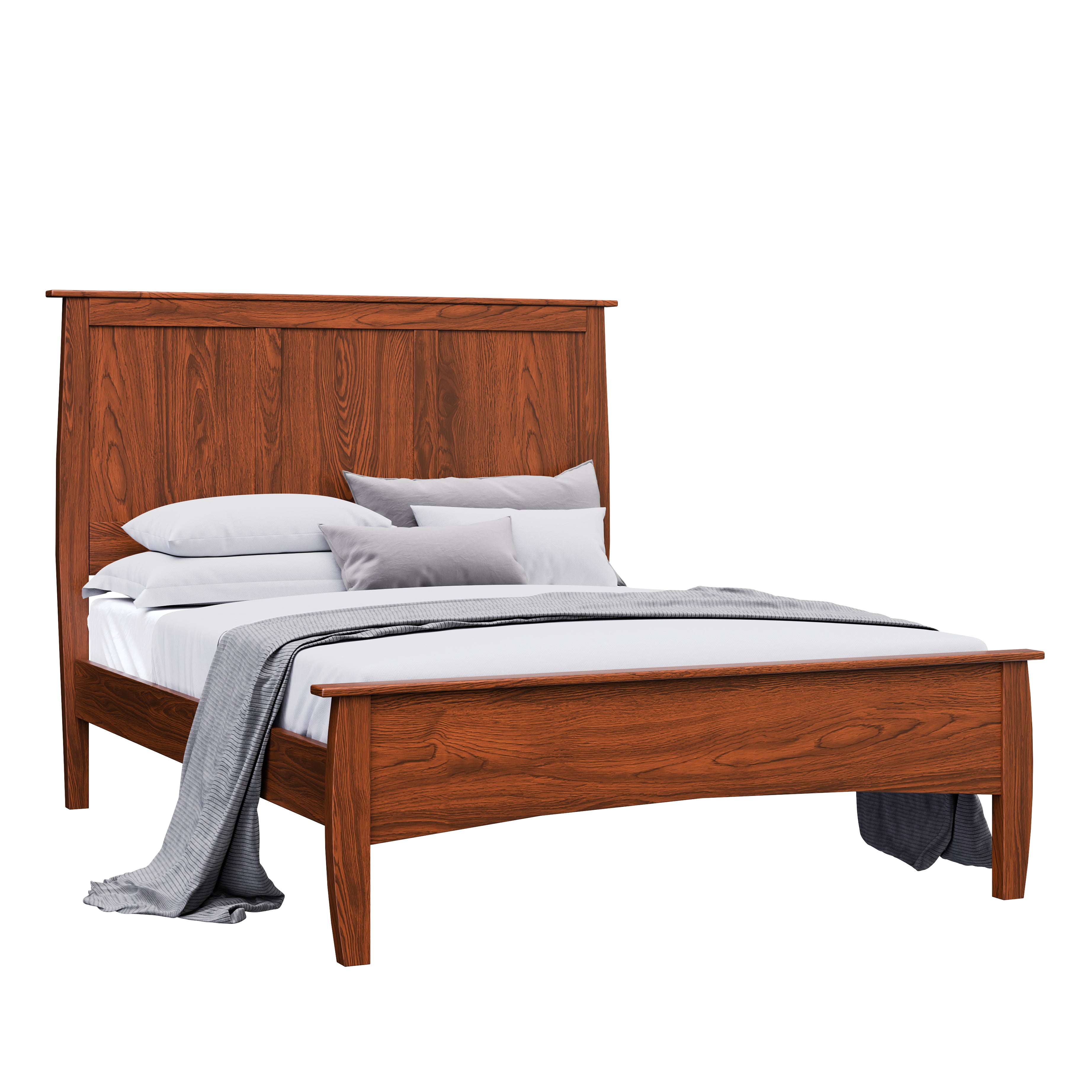 Berkshire Panel Bed Low Footboard
