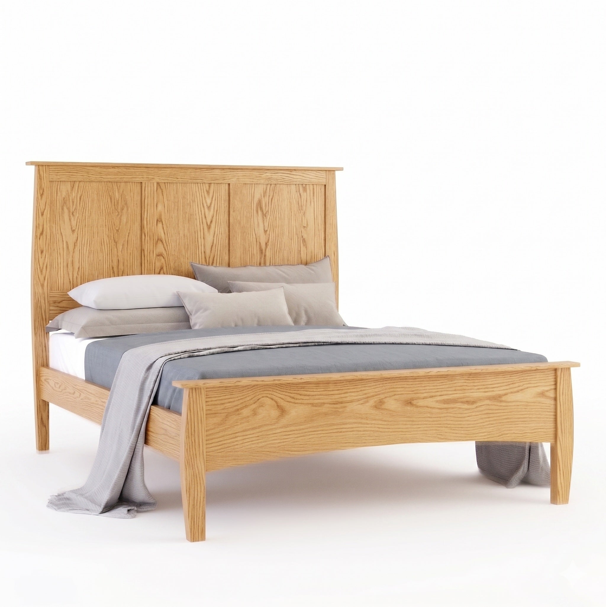 Berkshire Panel Bed Low Footboard