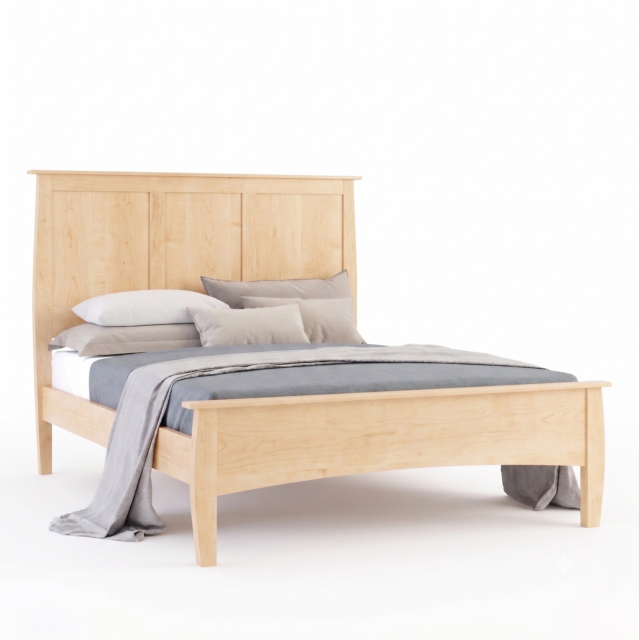 Berkshire Panel Bed Low Footboard