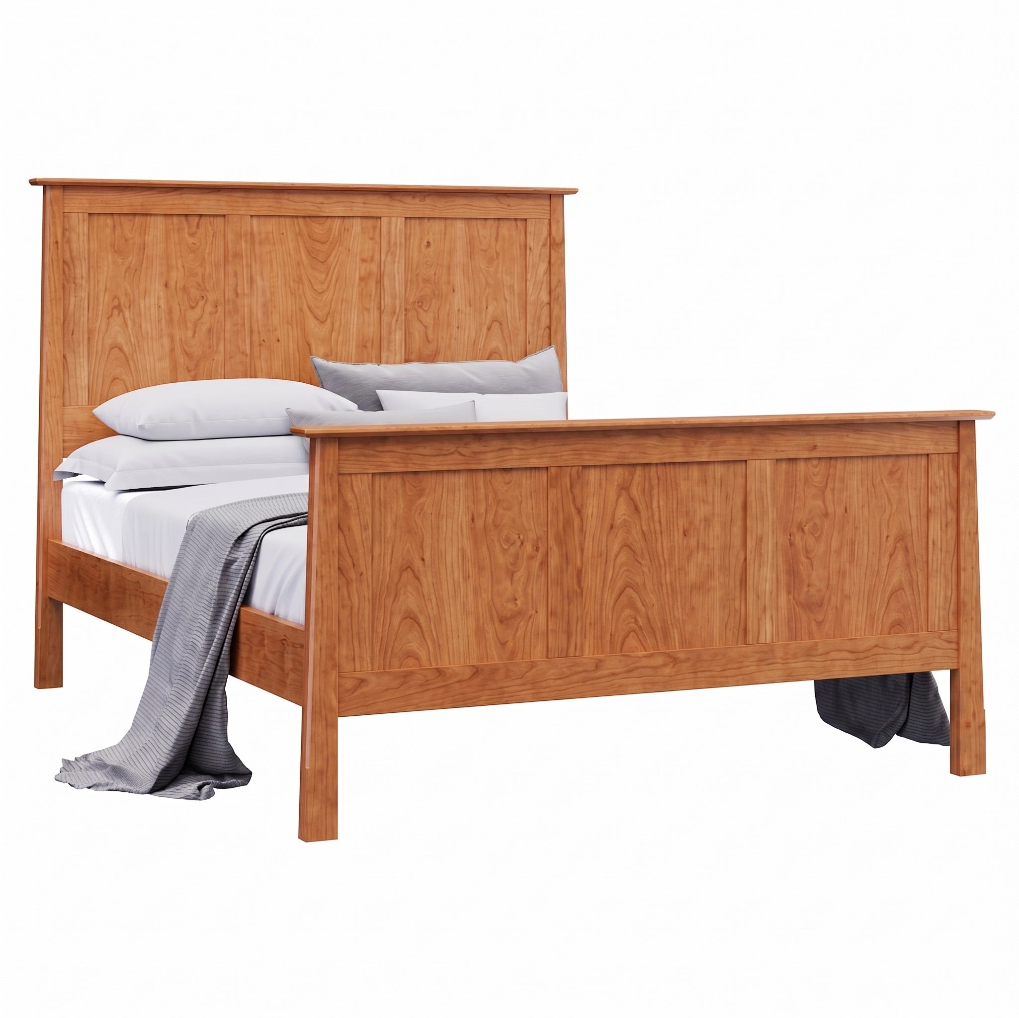 Benson Panel Bed High Footboard