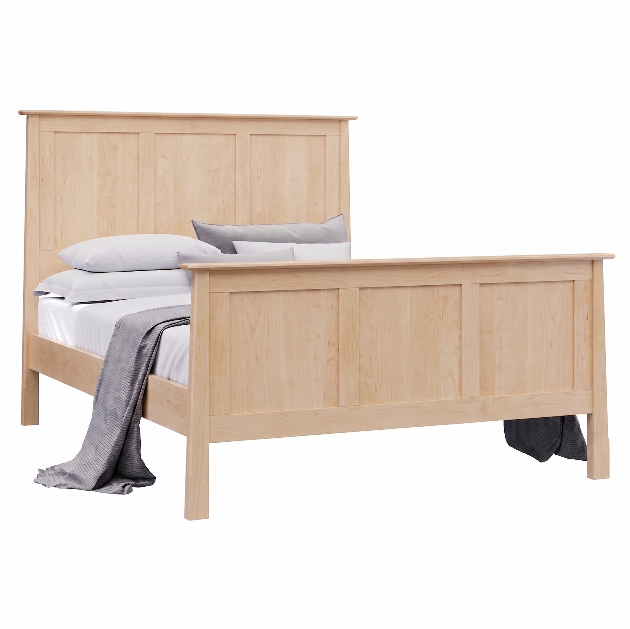 Benson Panel Bed High Footboard