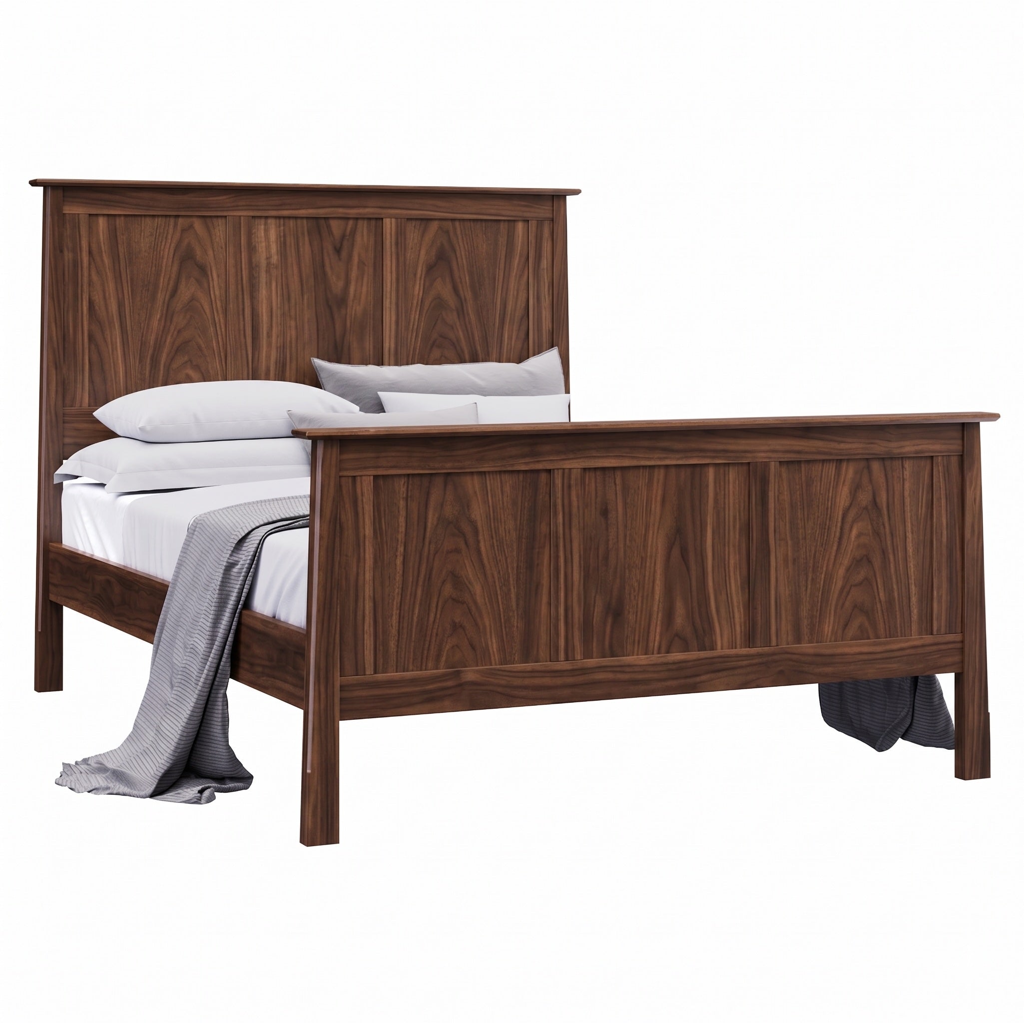 Benson Panel Bed High Footboard