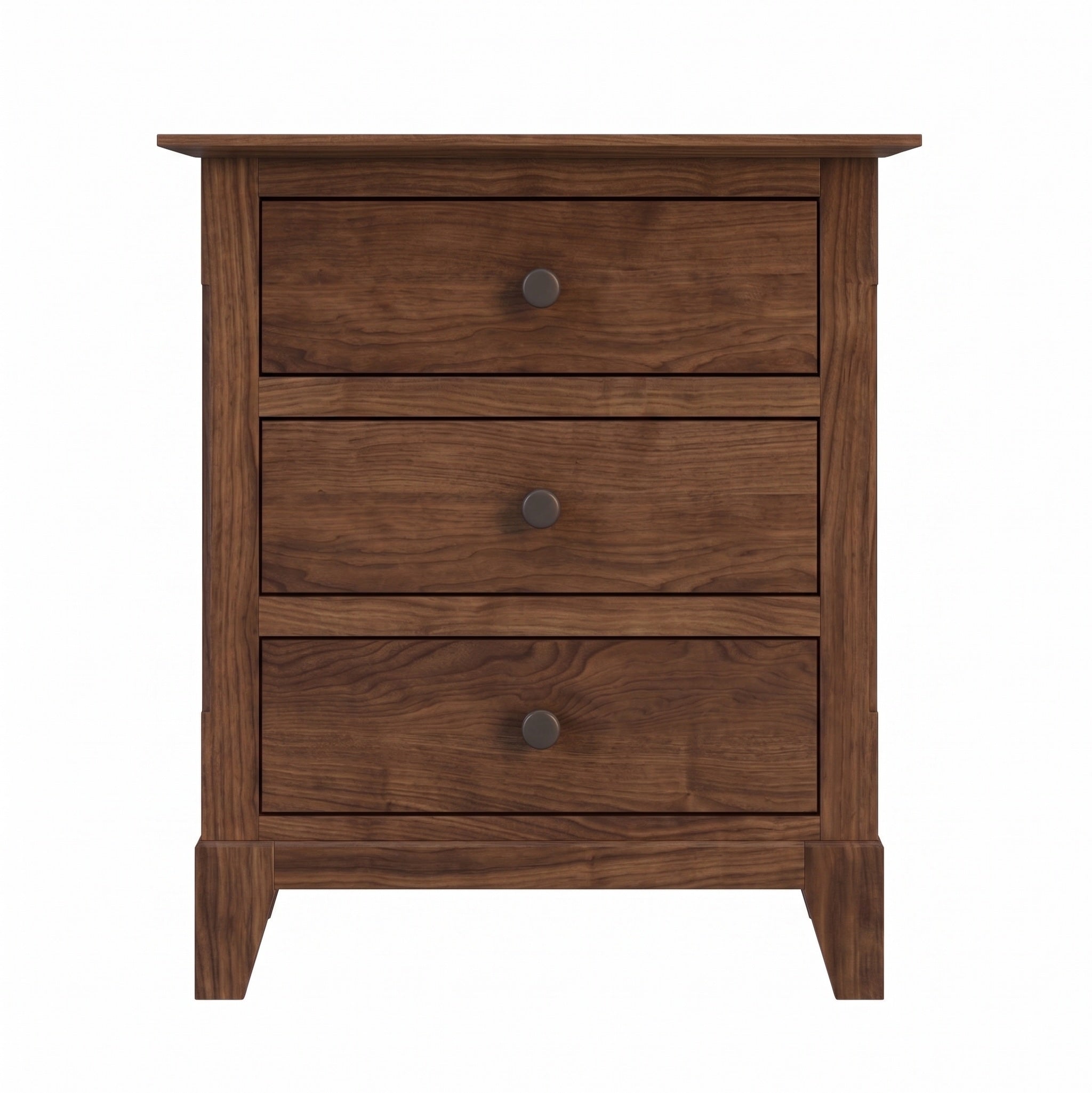 Cabot Three Drawer Nightstand