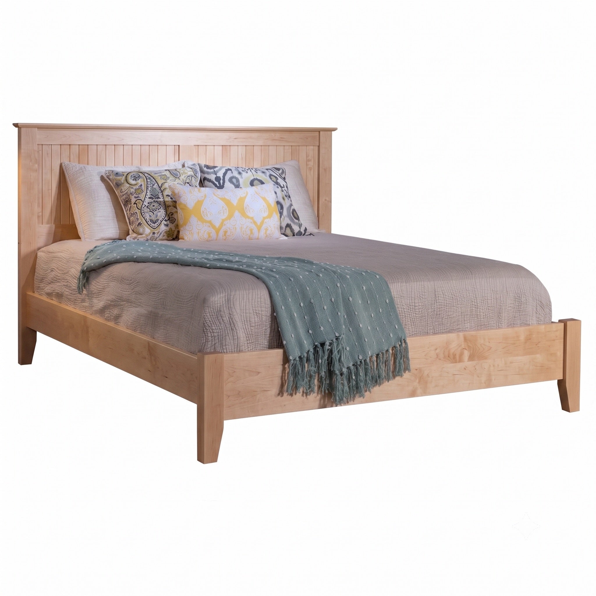 Cottage Panel Bed Low Footboard