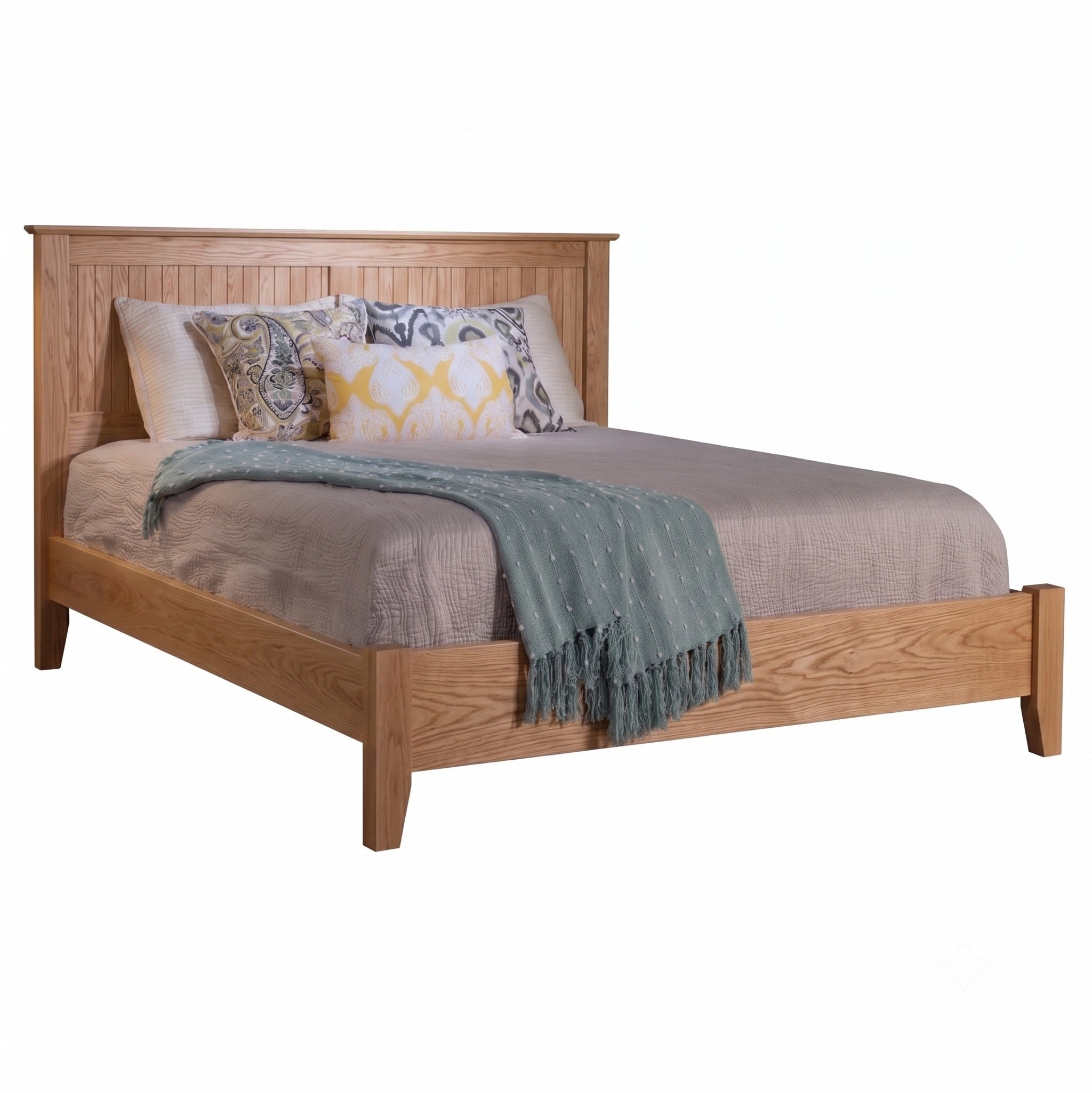 Cottage Panel Bed Low Footboard