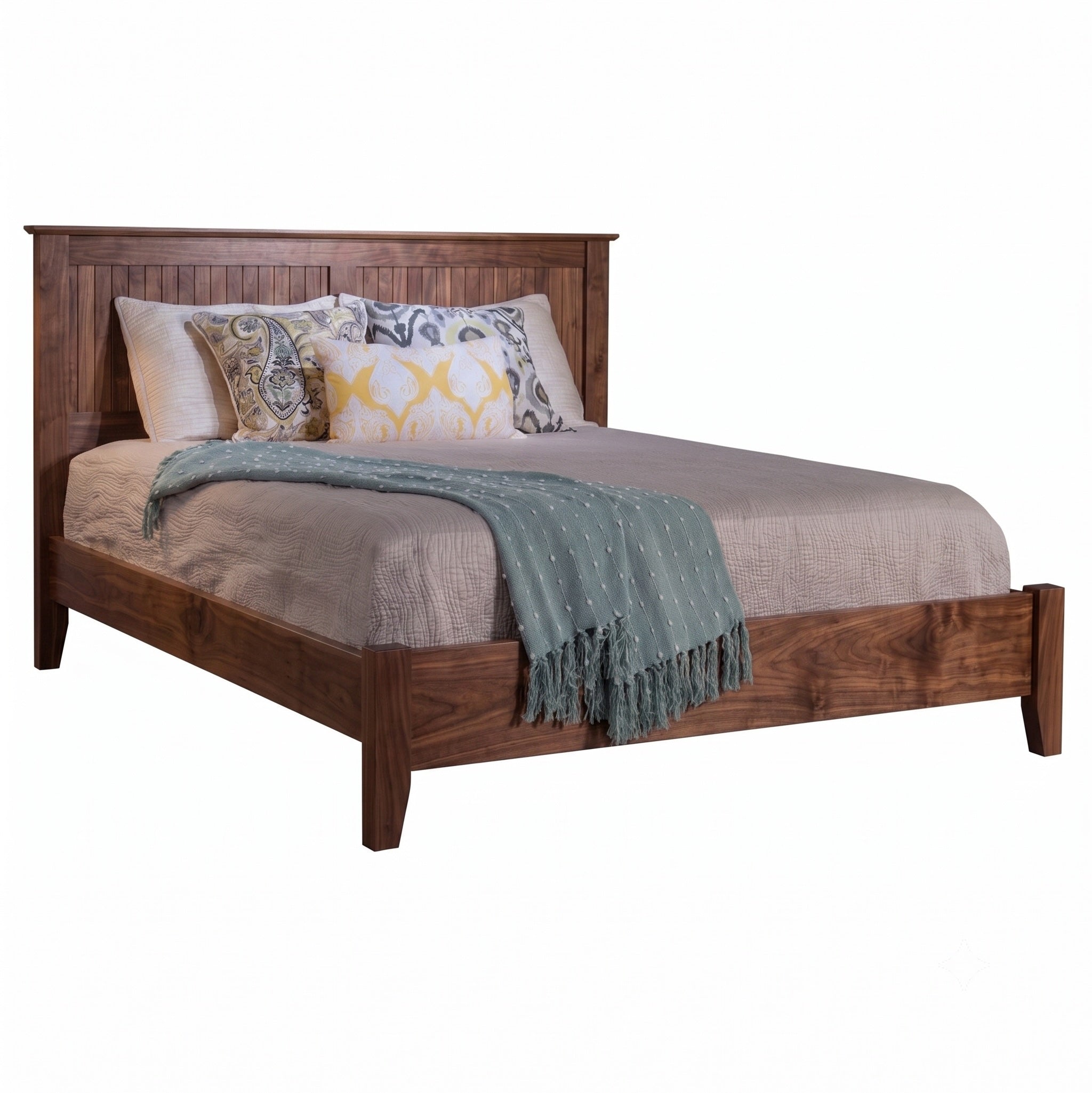 Cottage Panel Bed Low Footboard