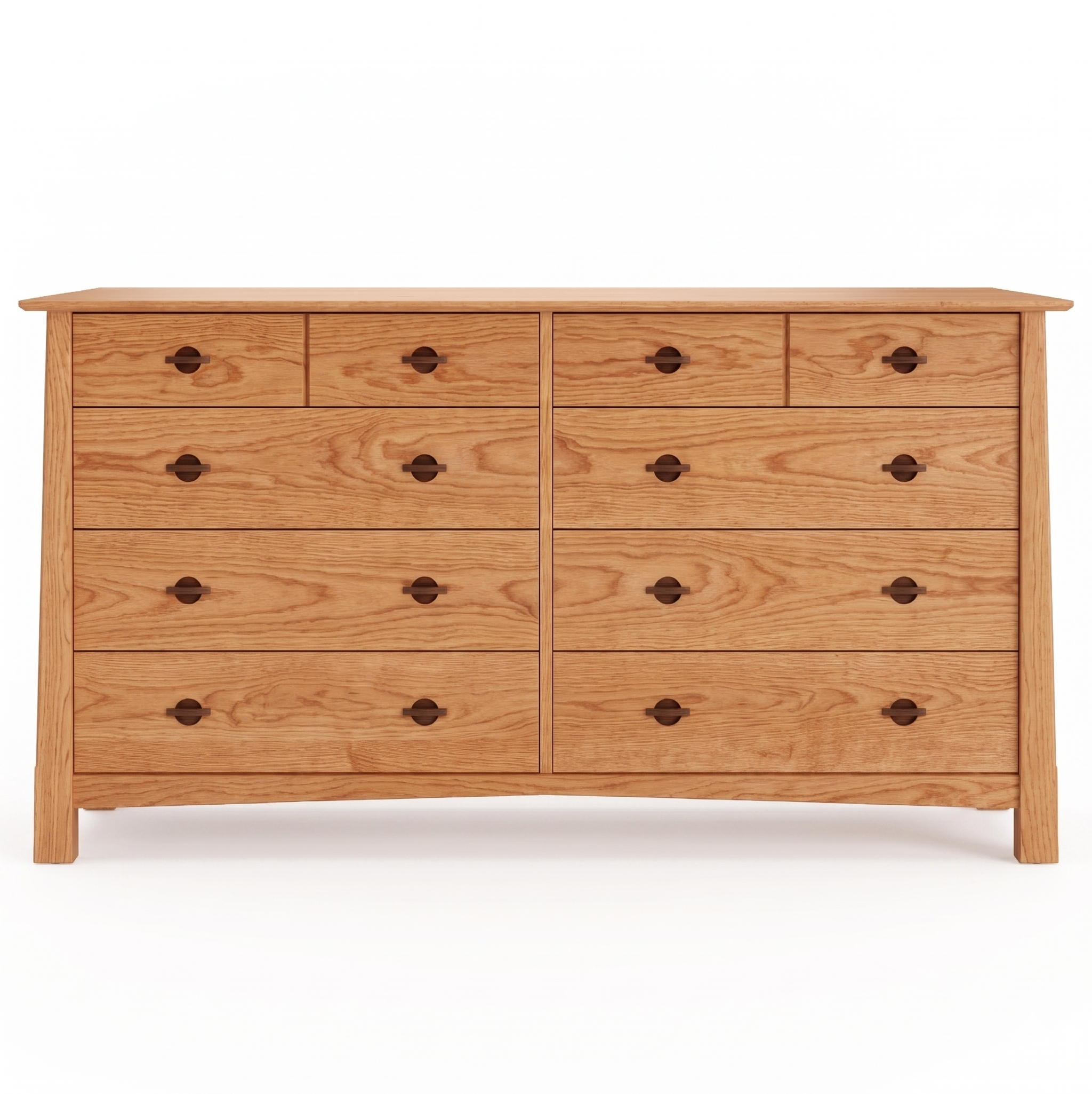 Heritage Fascade Eight Drawer Dresser
