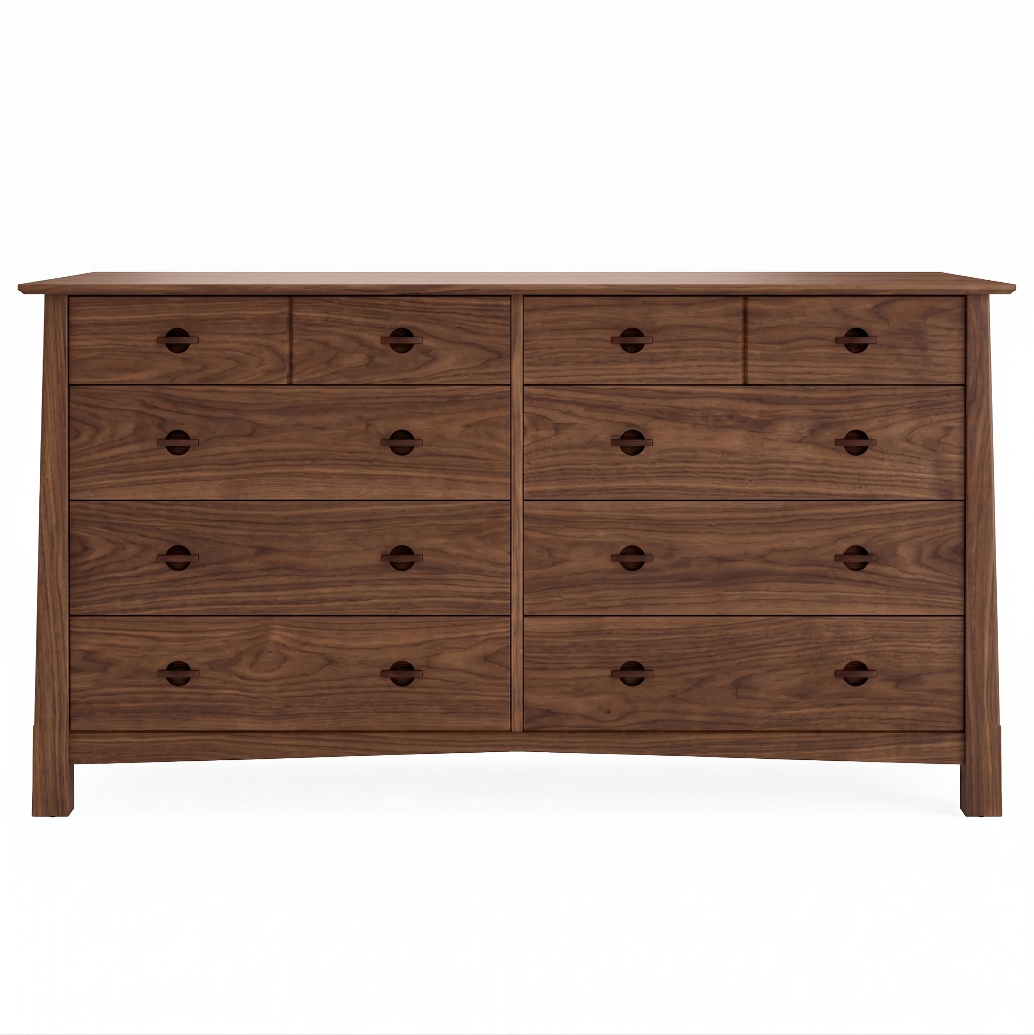 Heritage Fascade Eight Drawer Dresser