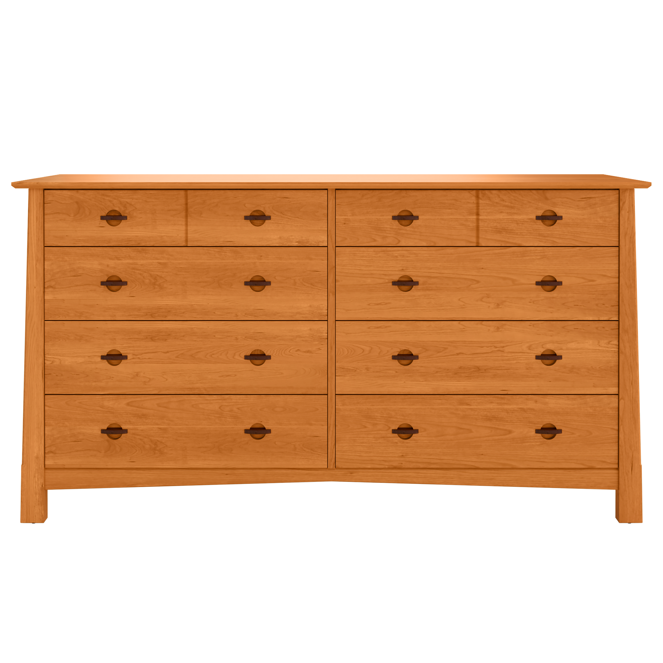 Heritage Fascade Eight Drawer Dresser