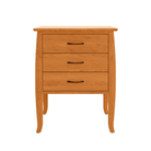 Cascade Three Drawer Nightstand