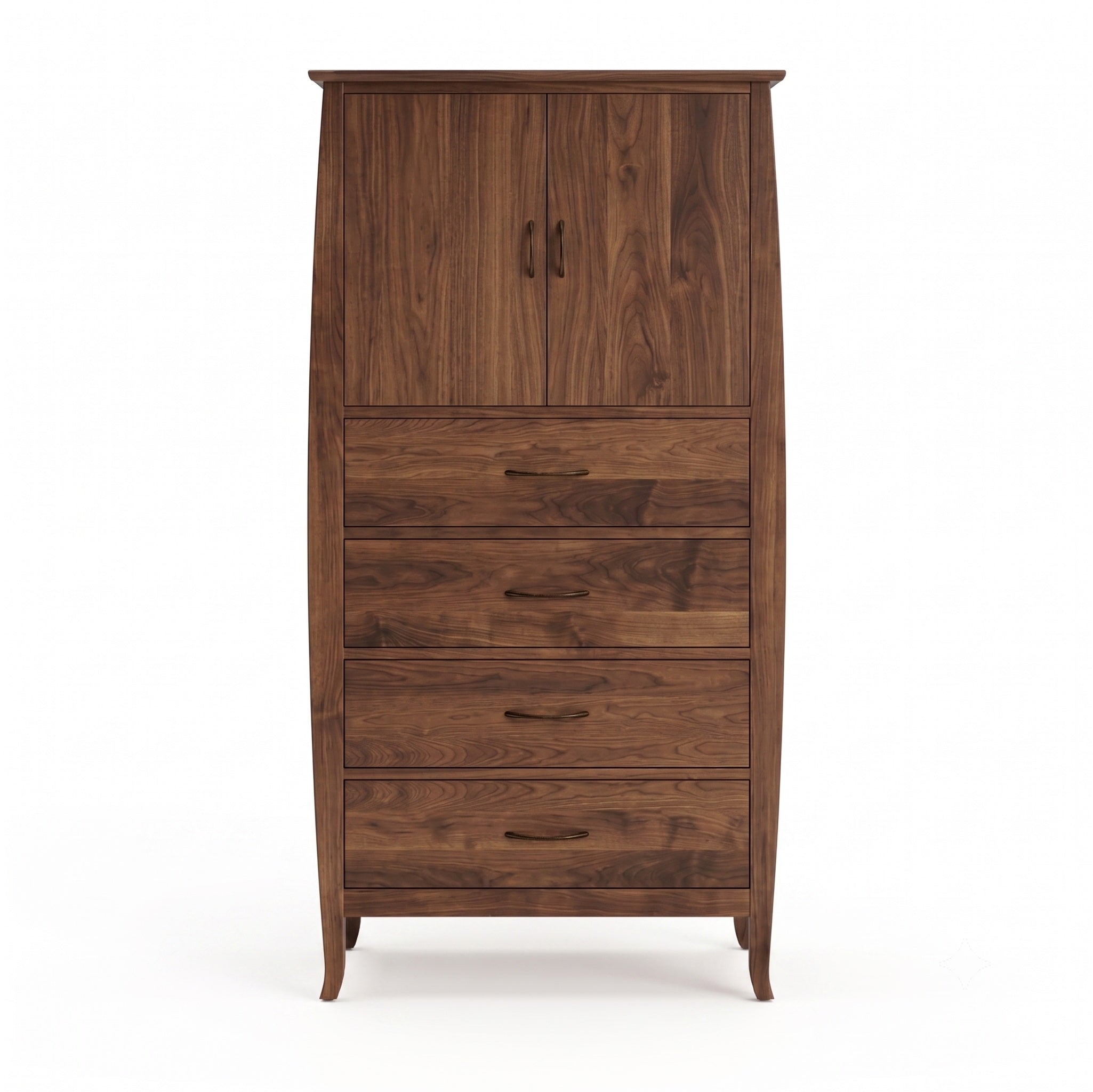 Cascade Four Drawer Door Chest