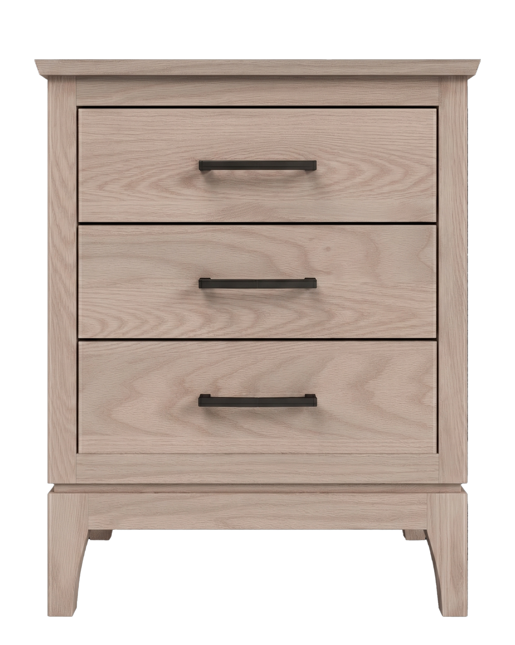 Norwich Three Drawer Nightstand