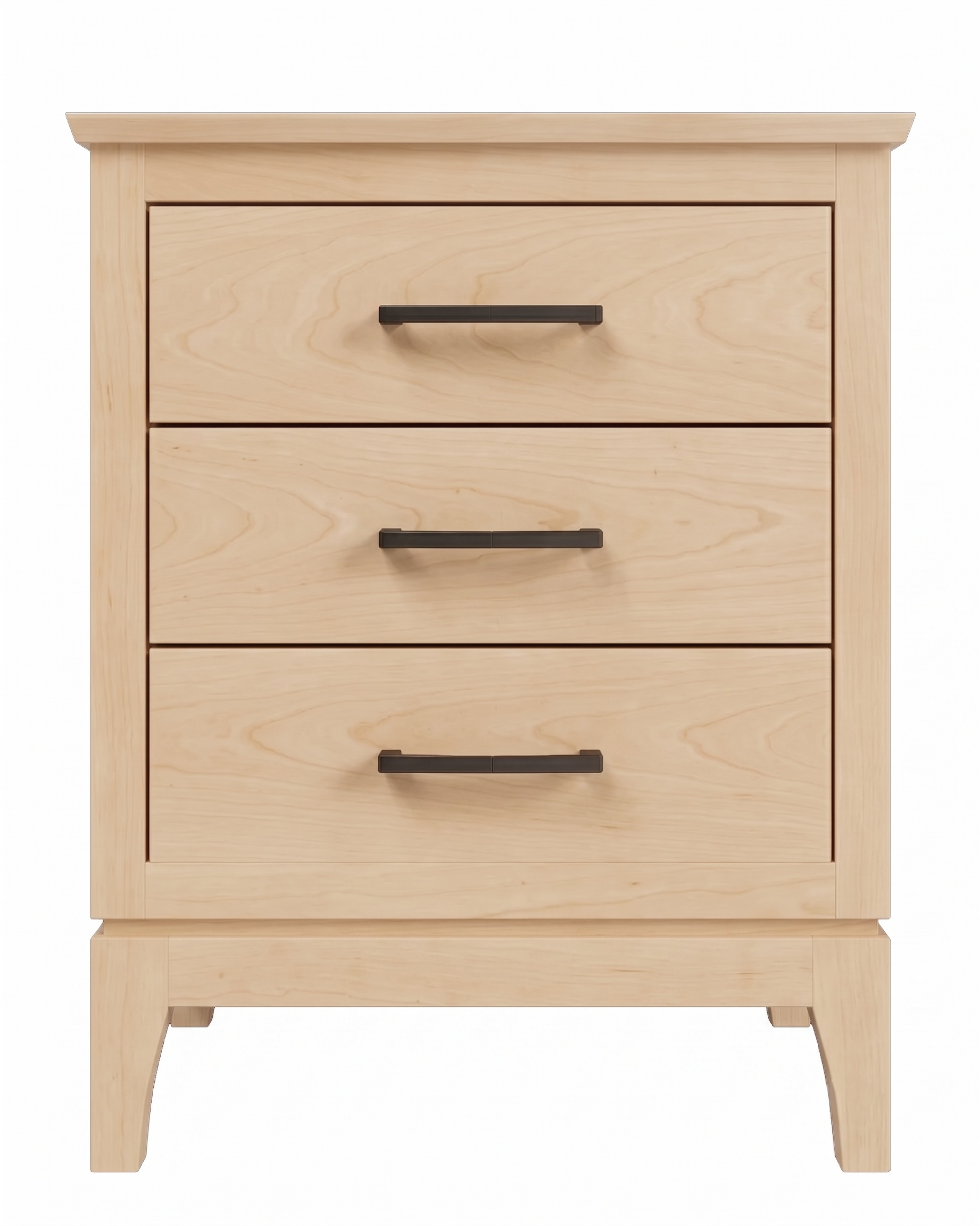 Norwich Three Drawer Nightstand