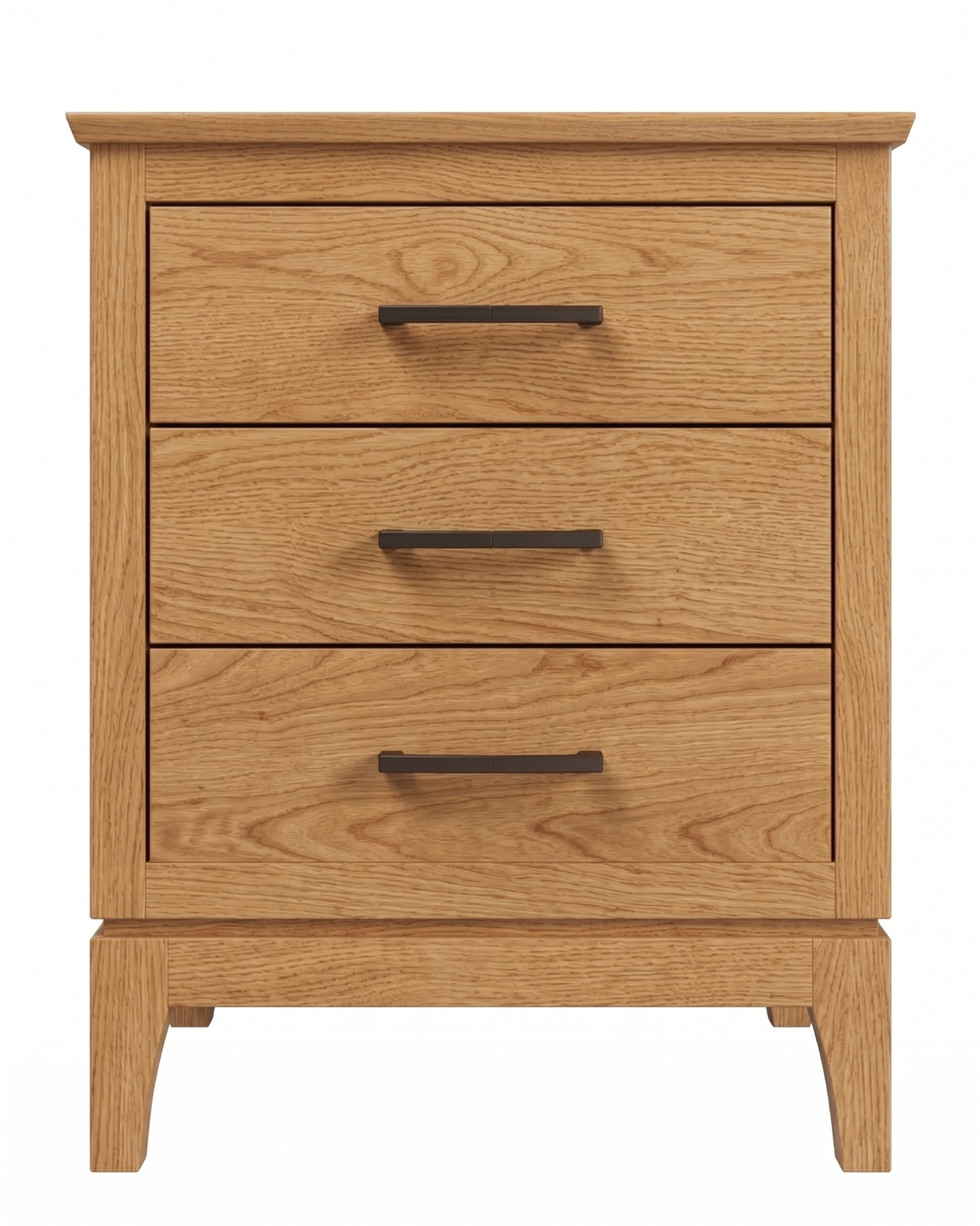 Norwich Three Drawer Nightstand