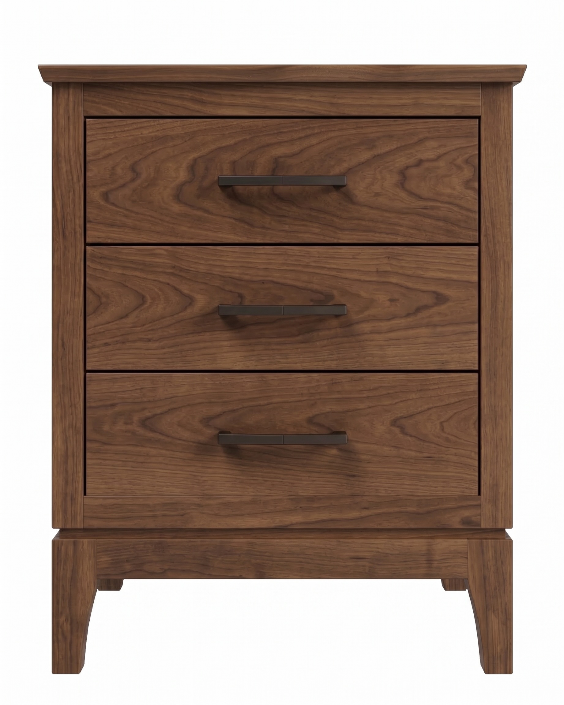 Norwich Three Drawer Nightstand