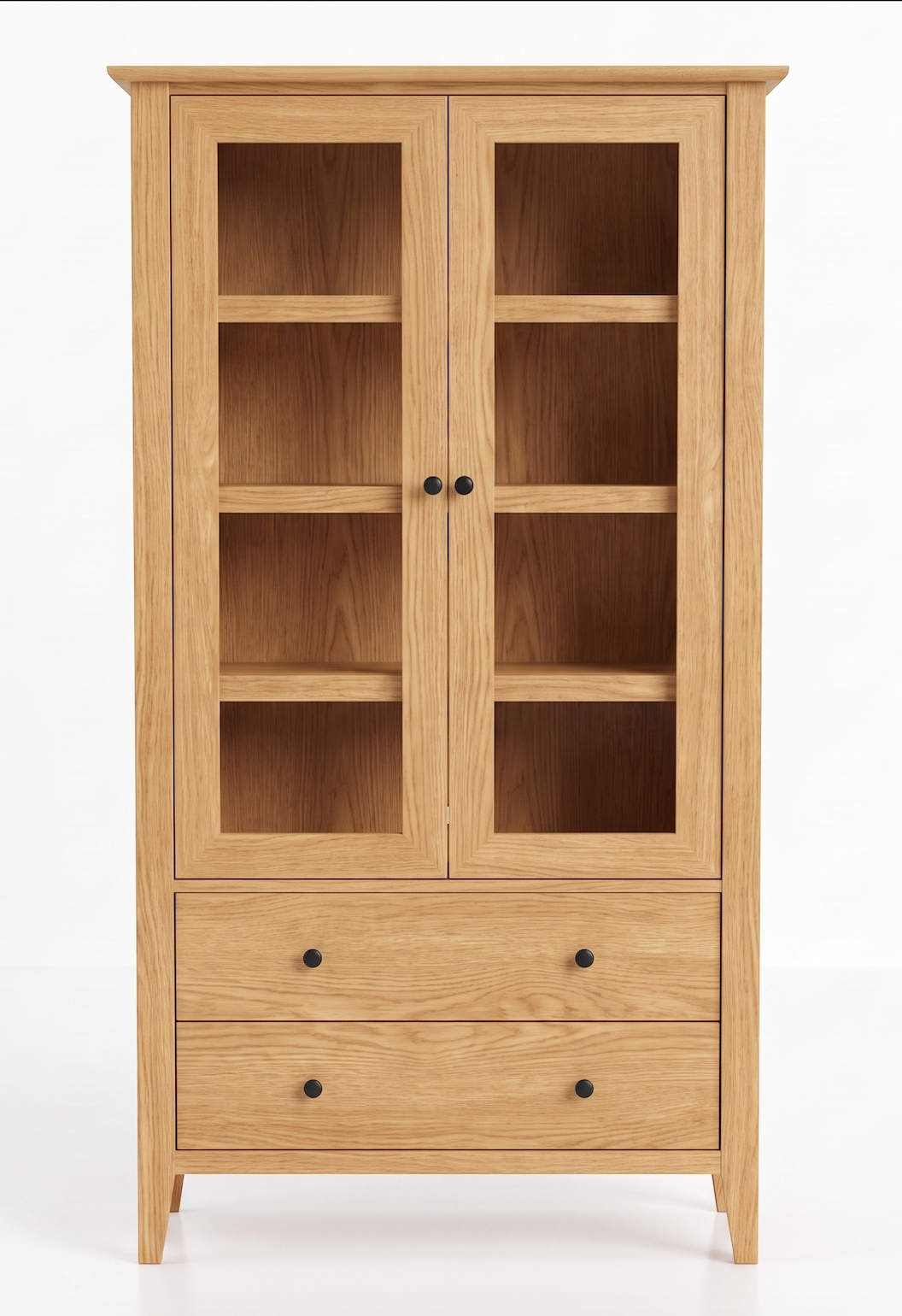 Traditional Two Drawer Cabinet