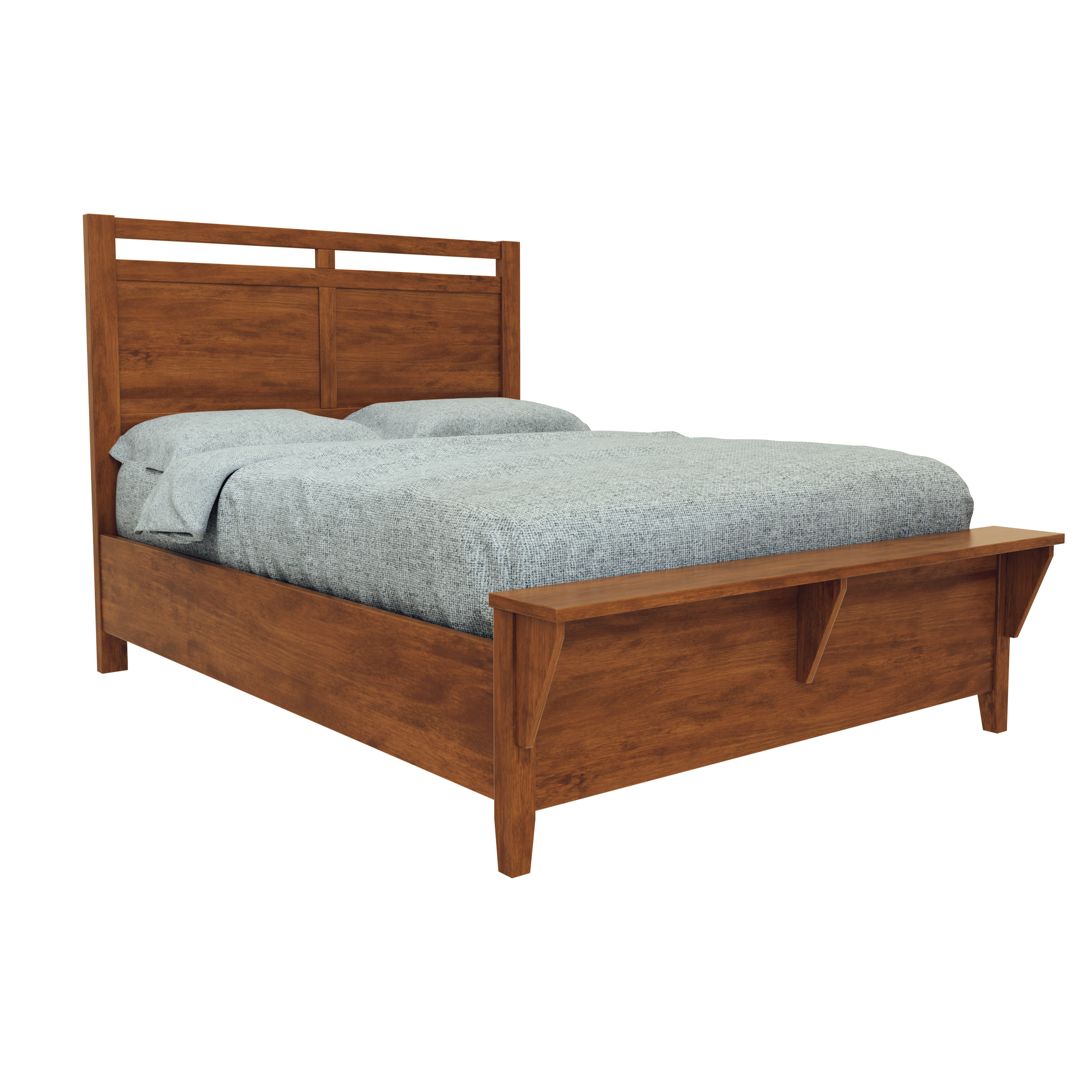 Stratton Panel Bed Low Footboard