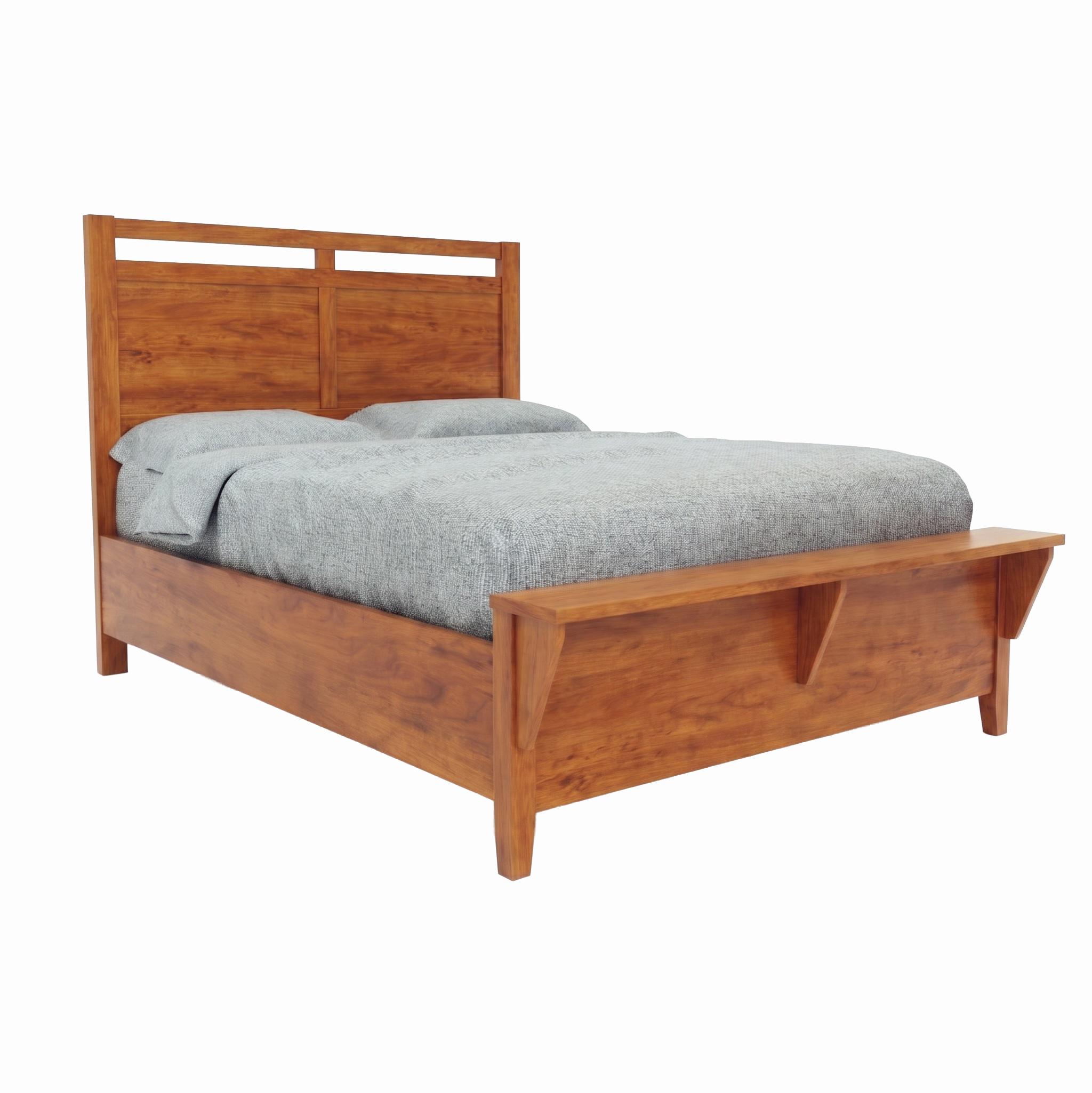 Stratton Panel Bed Low Footboard