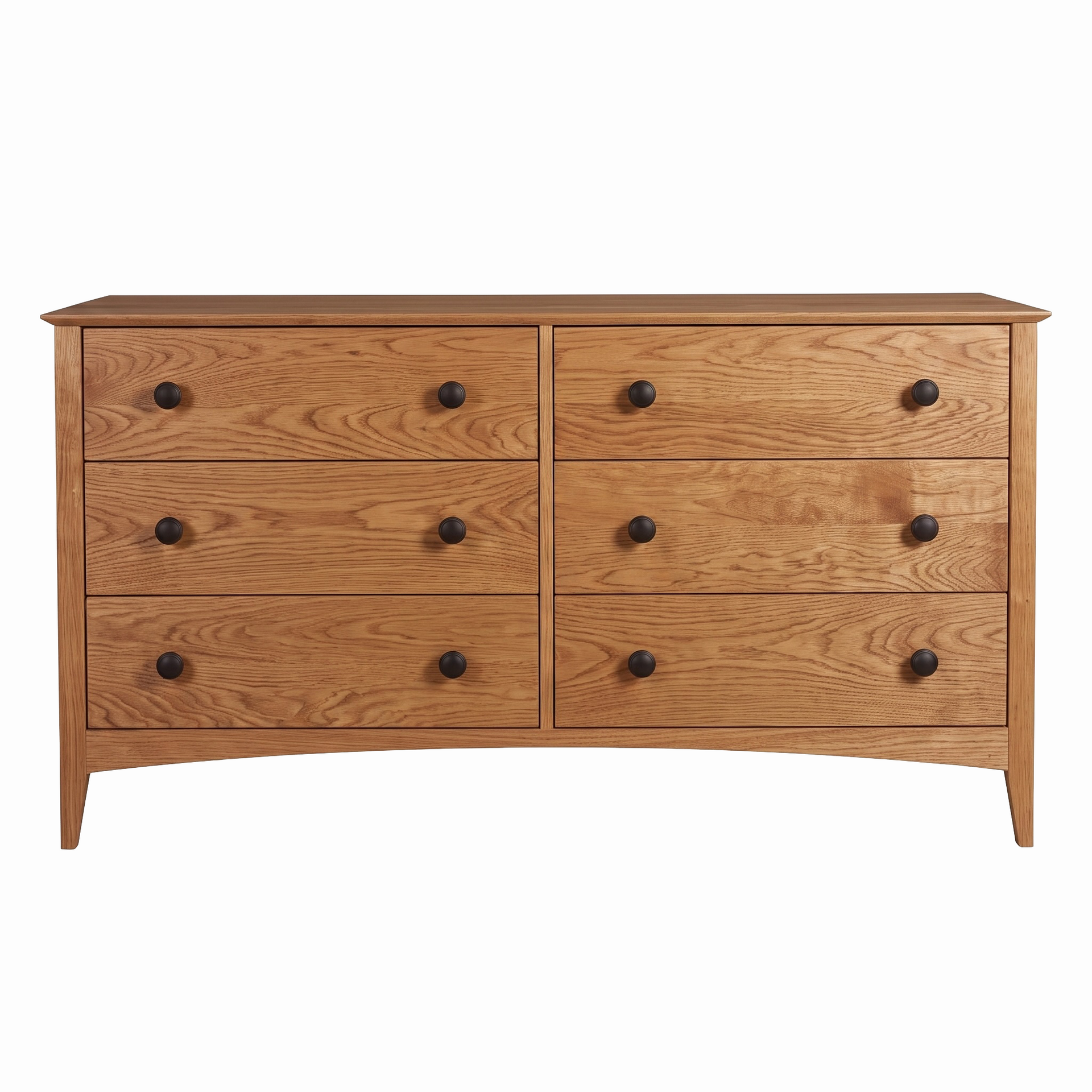 Traditional Six Drawer Dresser
