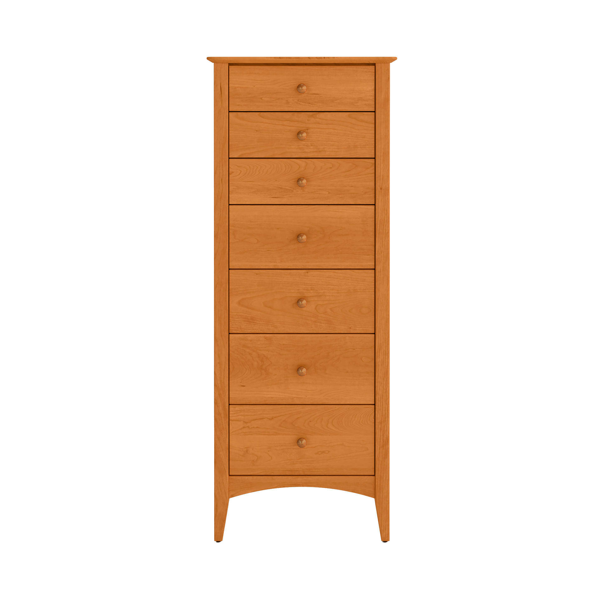 Traditional Seven Drawer Lingerie Chest – Vermont Made Furniture