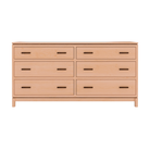Truman Six Drawer Dresser - Maple Natural