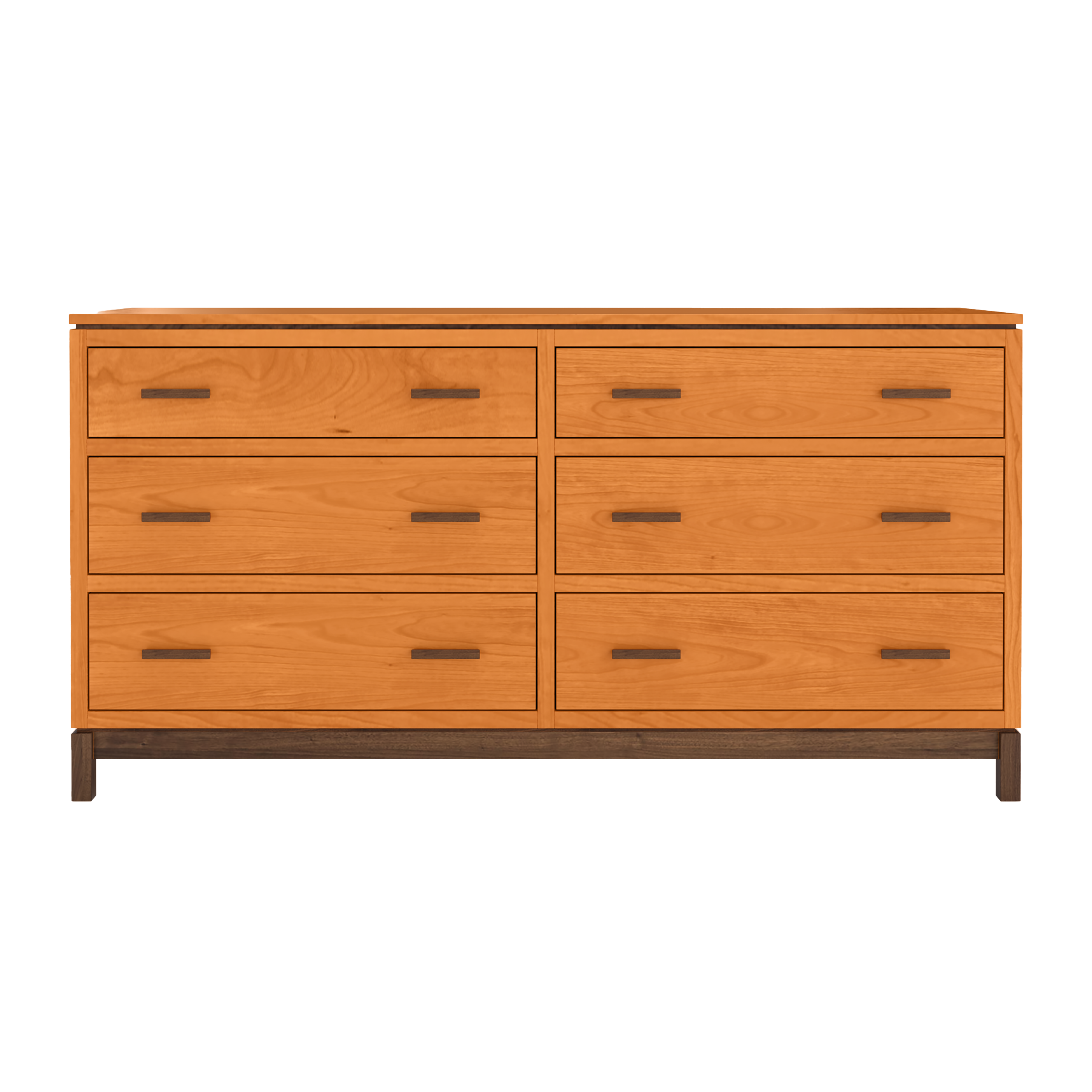 Truman Six Drawer Dresser - Cherry Natural