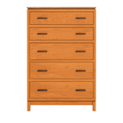 Truman Five Drawer Chest - Cherry Base