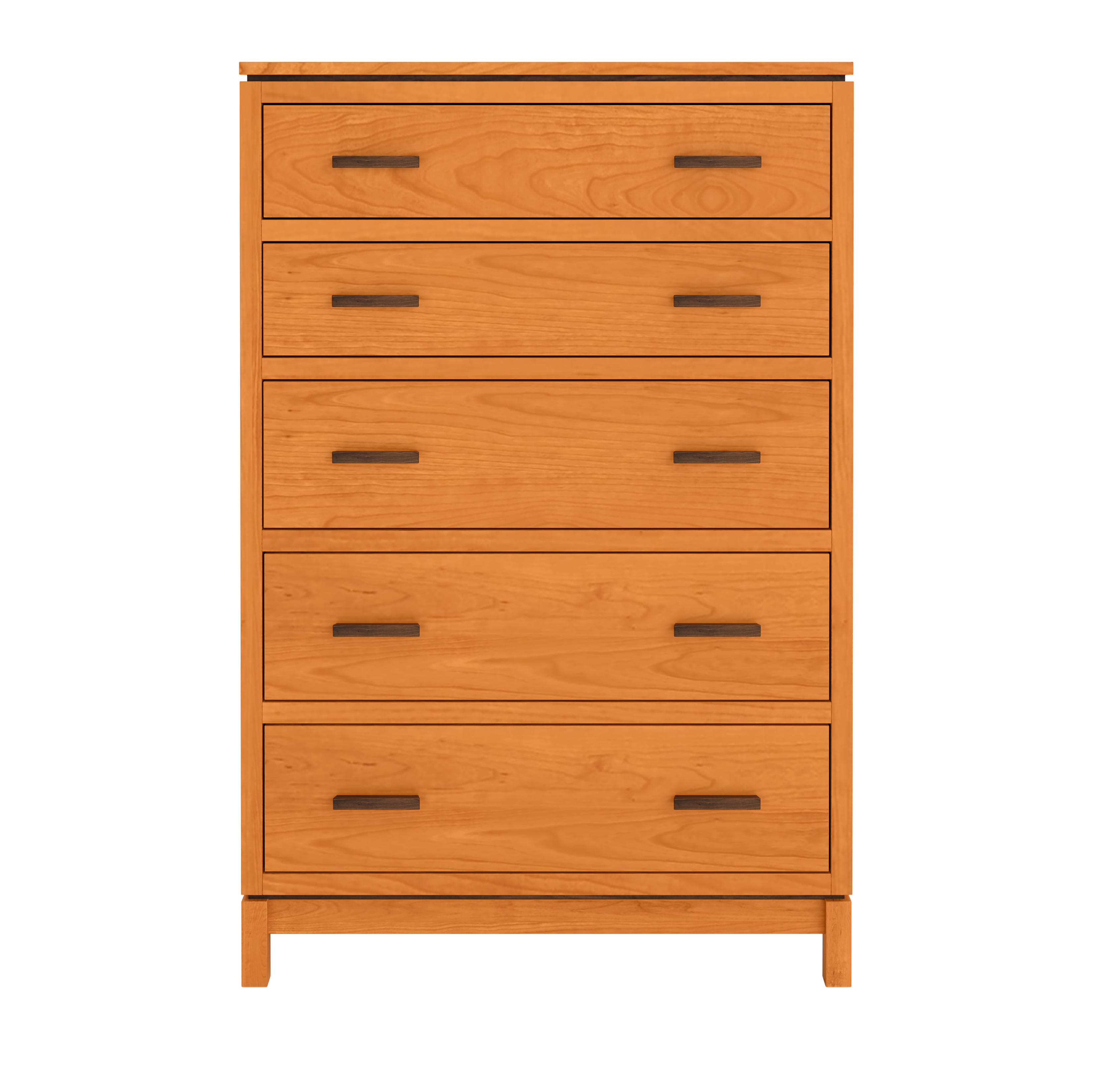 Truman Five Drawer Chest - Cherry Base