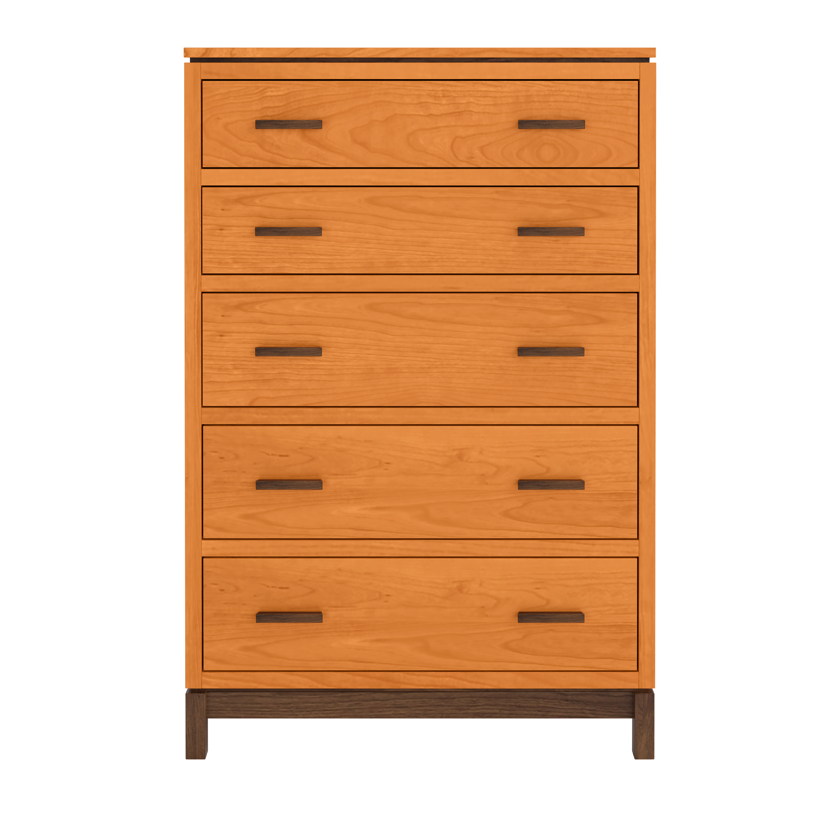 Truman Five Drawer Chest - Cherry Natural