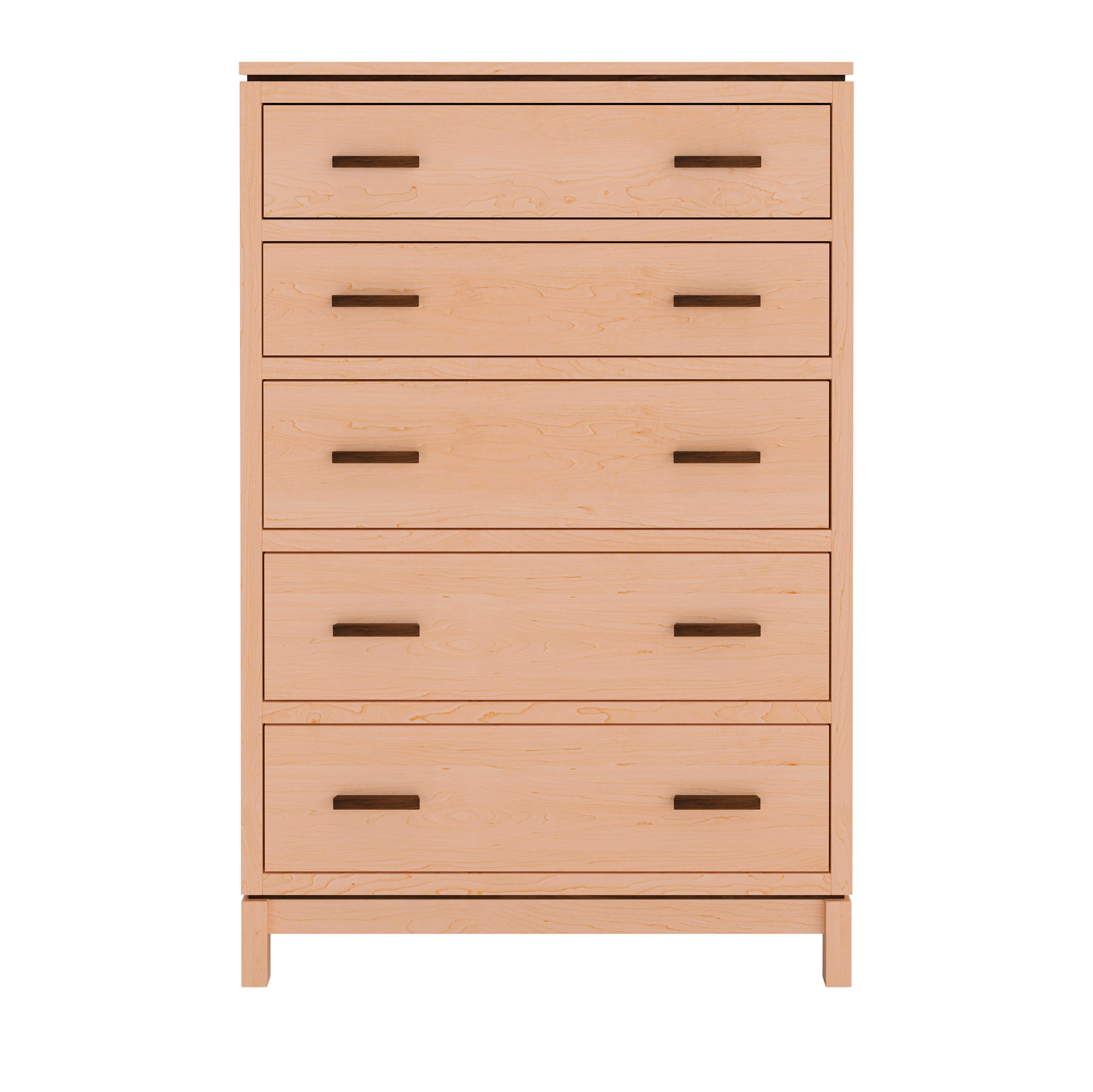 Truman Five Drawer Chest - Maple Natural