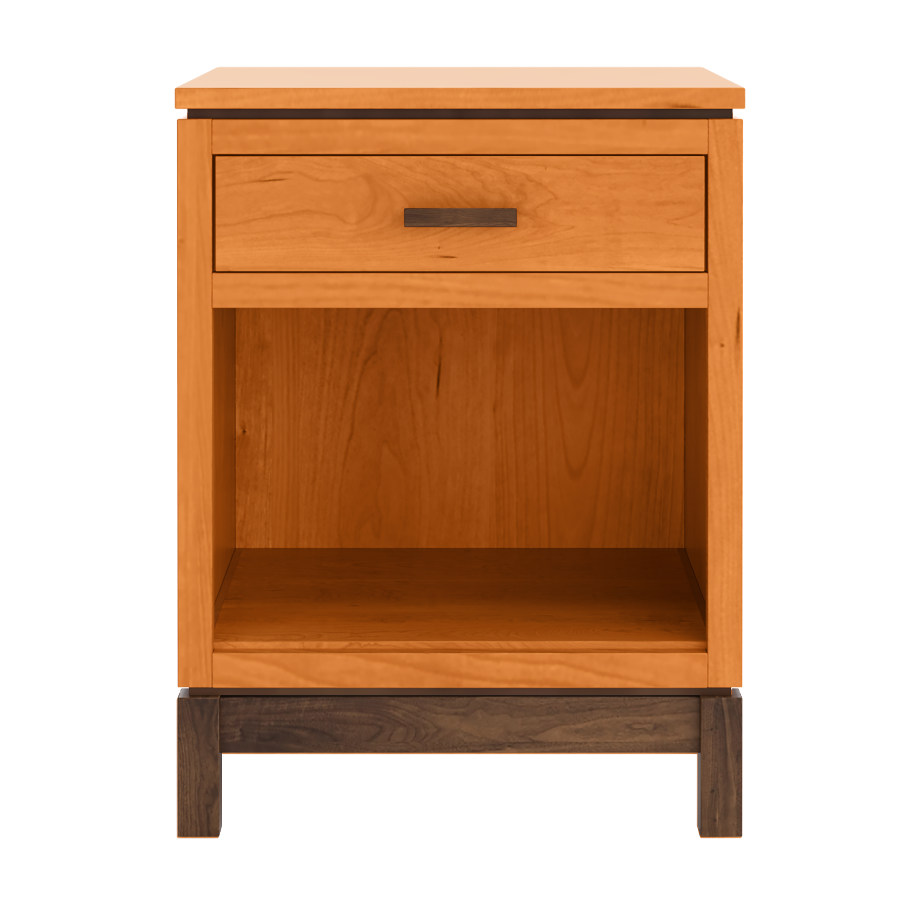 Truman One Drawer Nightstand - Cherry Natural