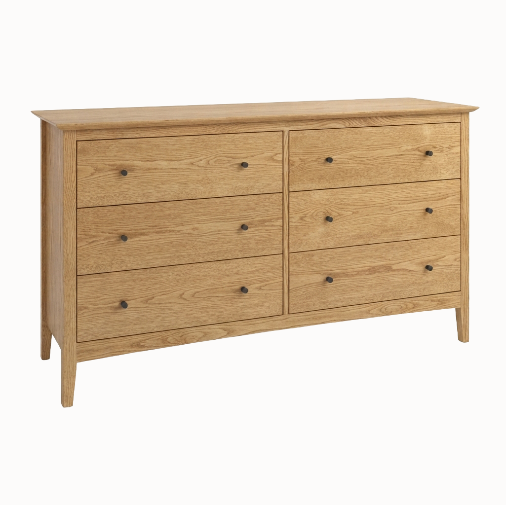Wellesley Six Drawer Dresser