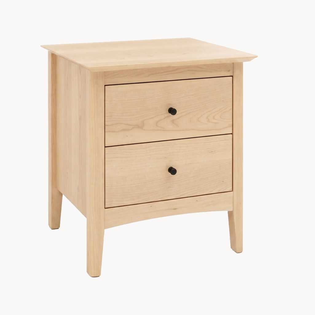Wellesley Two Drawer Nightstand