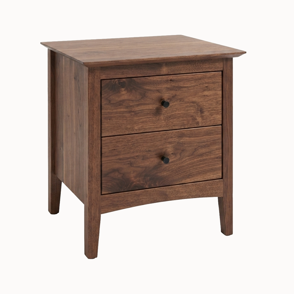 Wellesley Two Drawer Nightstand