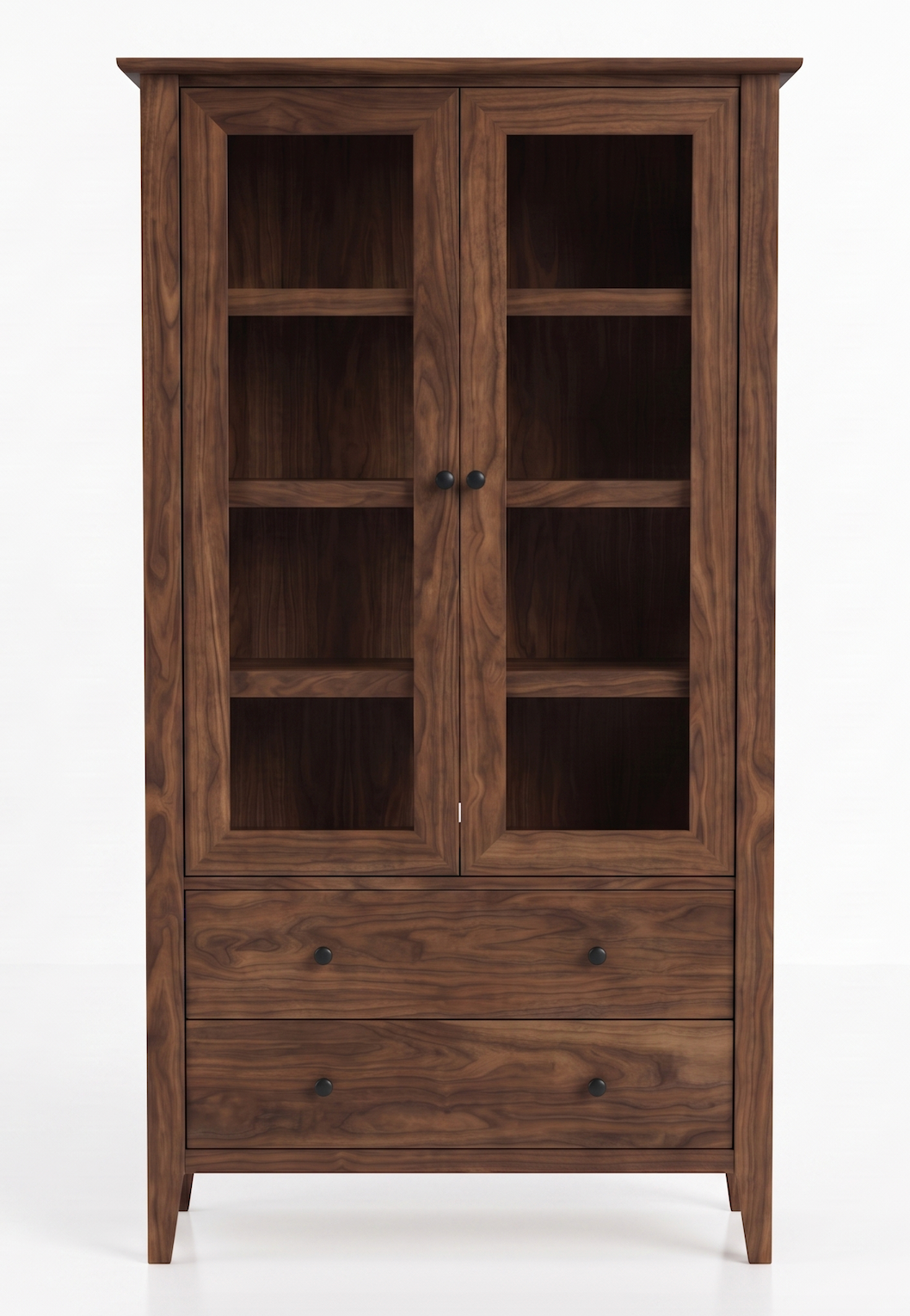 Traditional Two Drawer Cabinet
