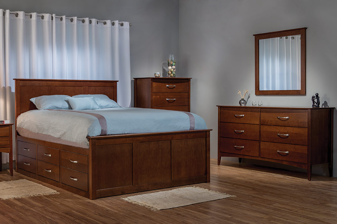 vermont chestnut bedroom furniture
